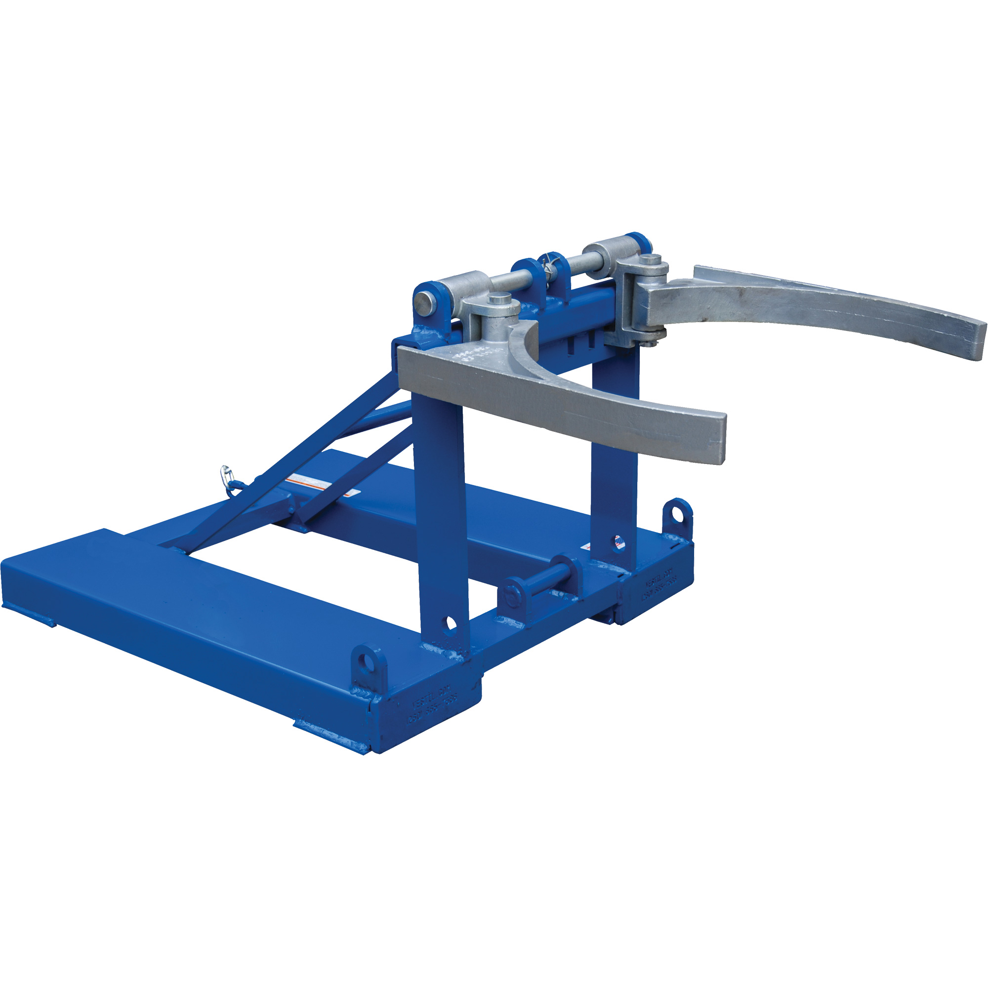 Porte-baril en poly pour chariot à fourche, Baril de 30 - 55 gal. US (25 - 45,8 gal. imp.), Capacité 1100 lb/499 kg