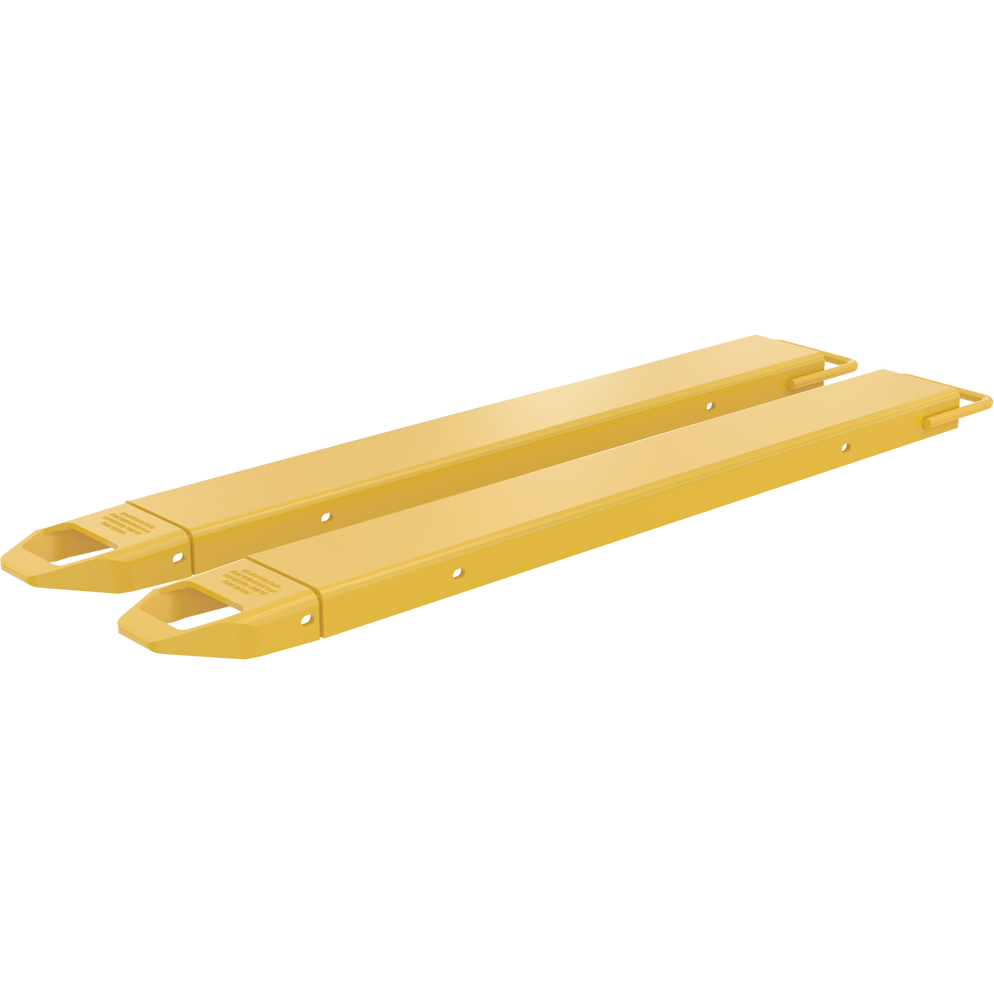 Rallonges de fourches, 54" l x 6" la, Pour des largeurs de fourches 5"