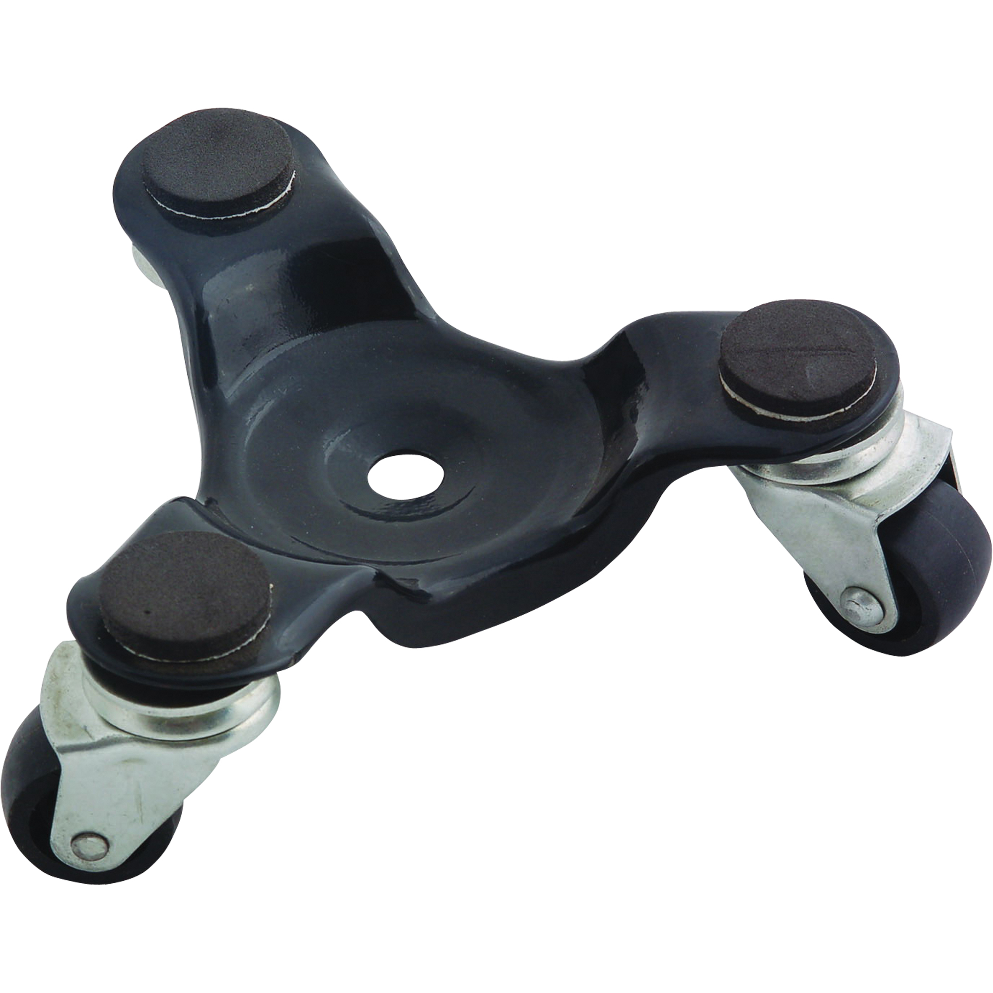 Socle roulant pour les pattes, Capacité de 200 lb, Cadre en Acier, 2,45" h