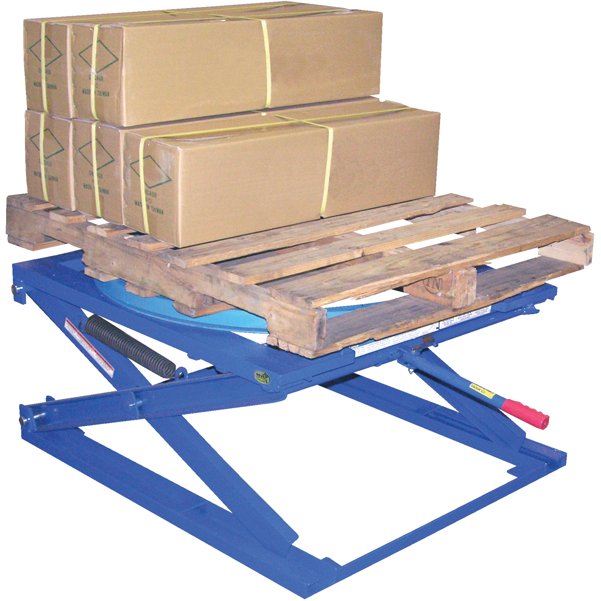 Support de palette ajustable, 42-1/4" lo x 40" la, Capacité 4000 lb – Image 3