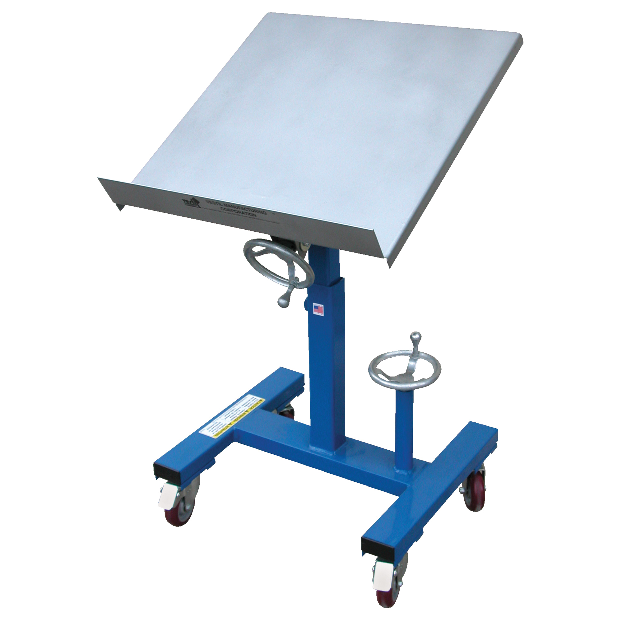 Table de travail inclinable mobile