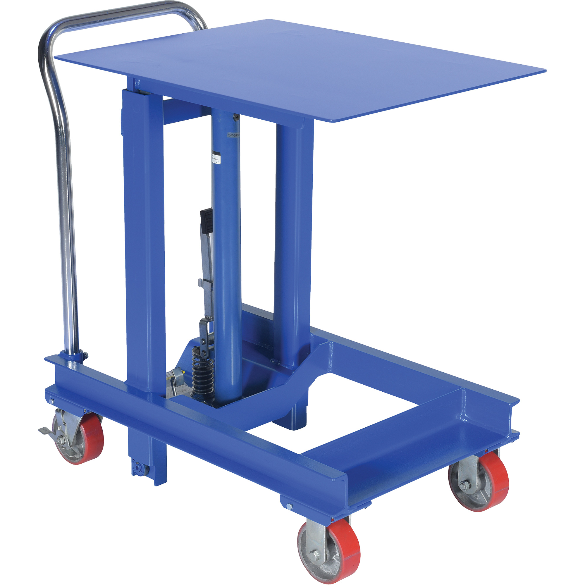 Table élévatrice, 30" lo x 24" la, Acier, Capacité 2000 lb