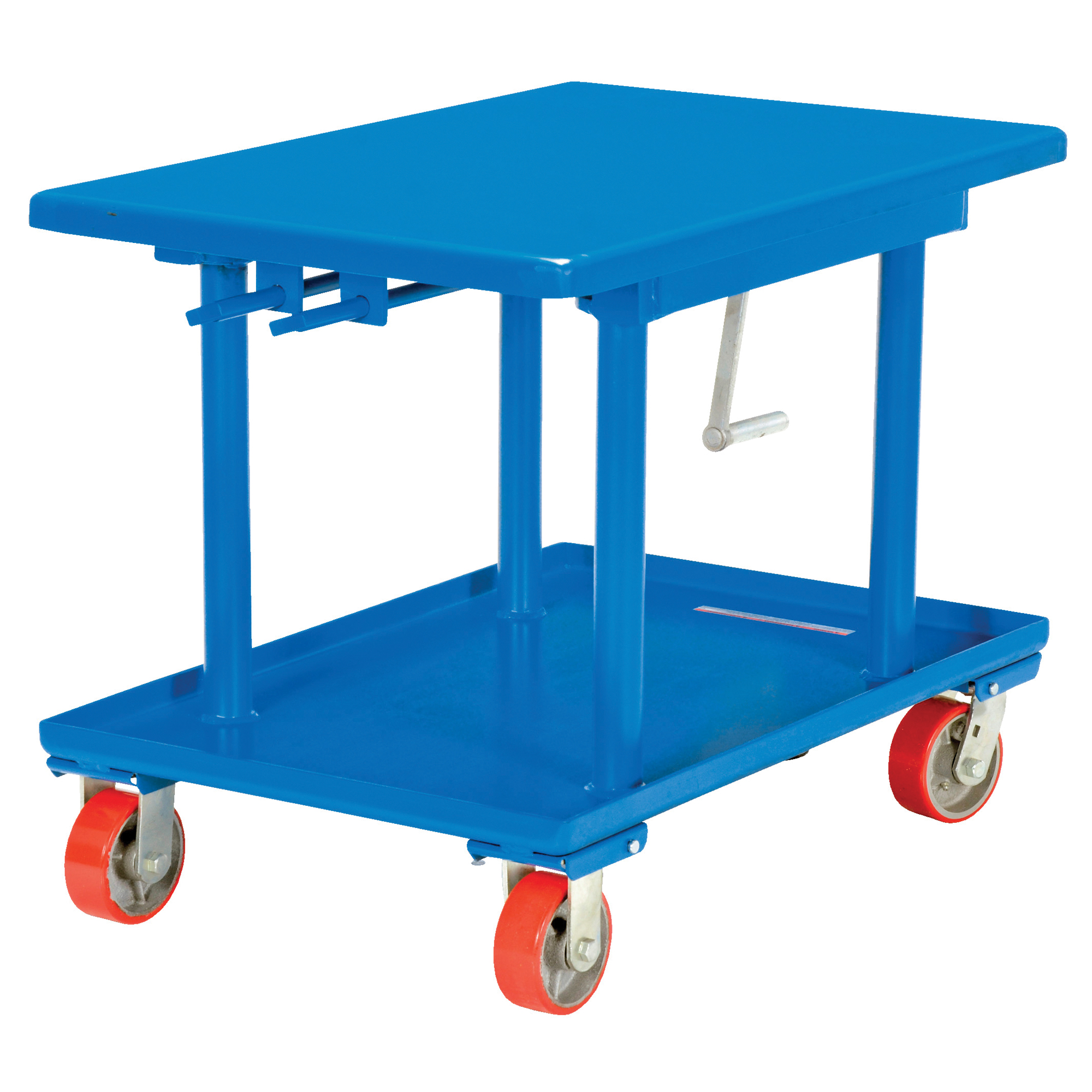 Table élévatrice hydraulique, 24" lo x 36" la, Acier, Capacité 2000 lb