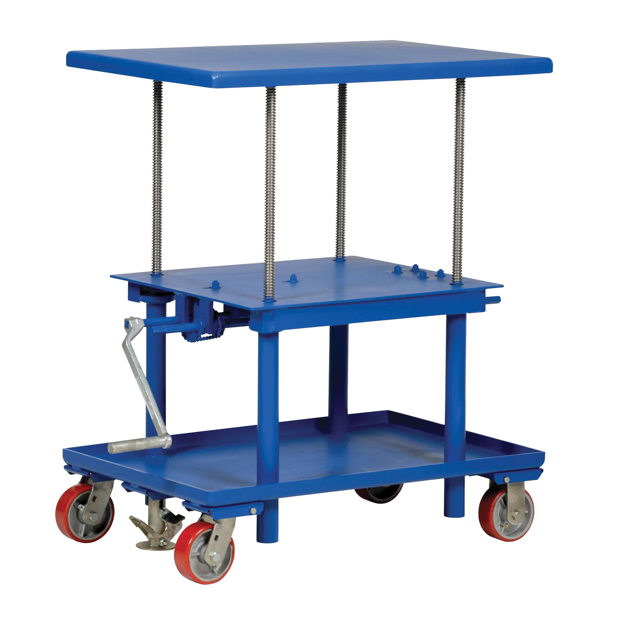 Table élévatrice hydraulique, 24" lo x 36" la, Acier, Capacité 2000 lb