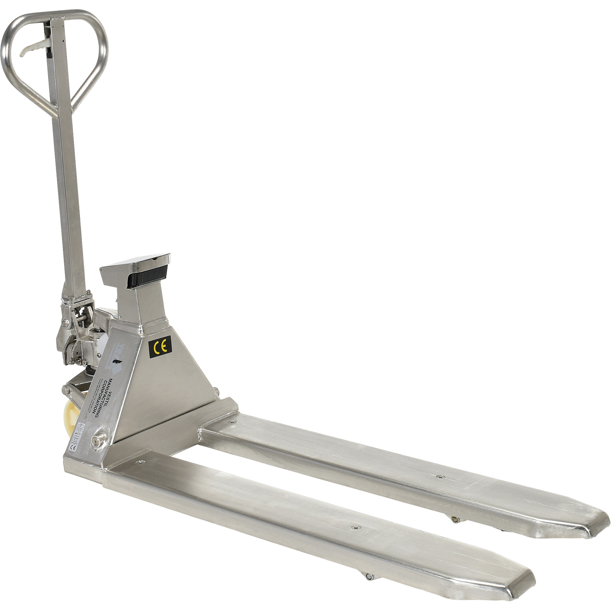 Transpalette à balance, 45,69" lo x 21,875" la, Capacité de 5000 lb