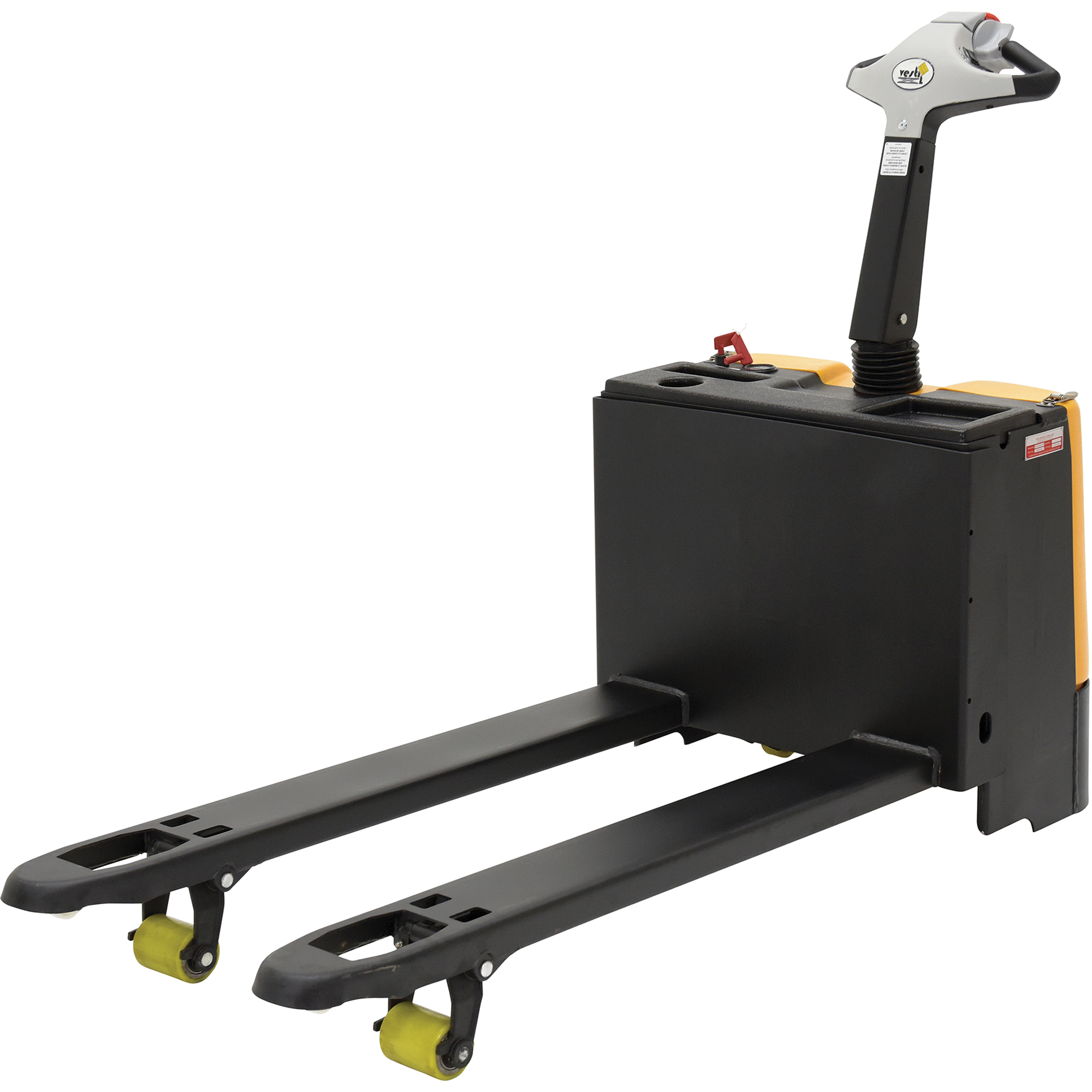 Transpalette électrique motorisé a/balance, Capacité 3300 lb, 48" lo x 28,25" la
