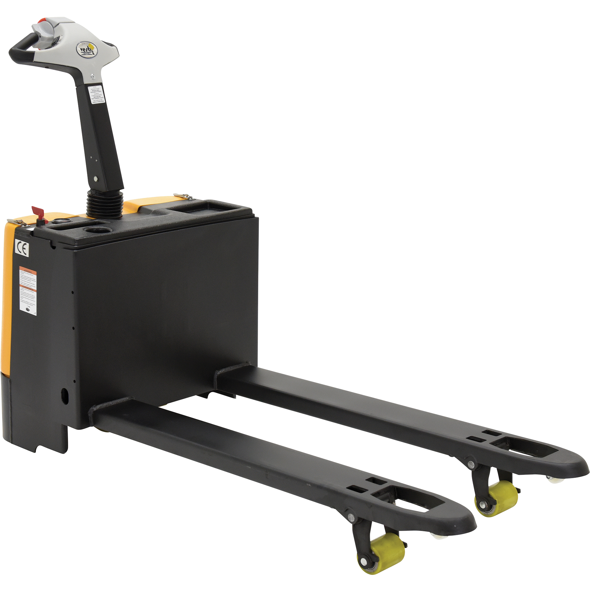 Transpalette électrique motorisé, Capacité 3300 lb, 48" lo x 28,25" la – Image 3