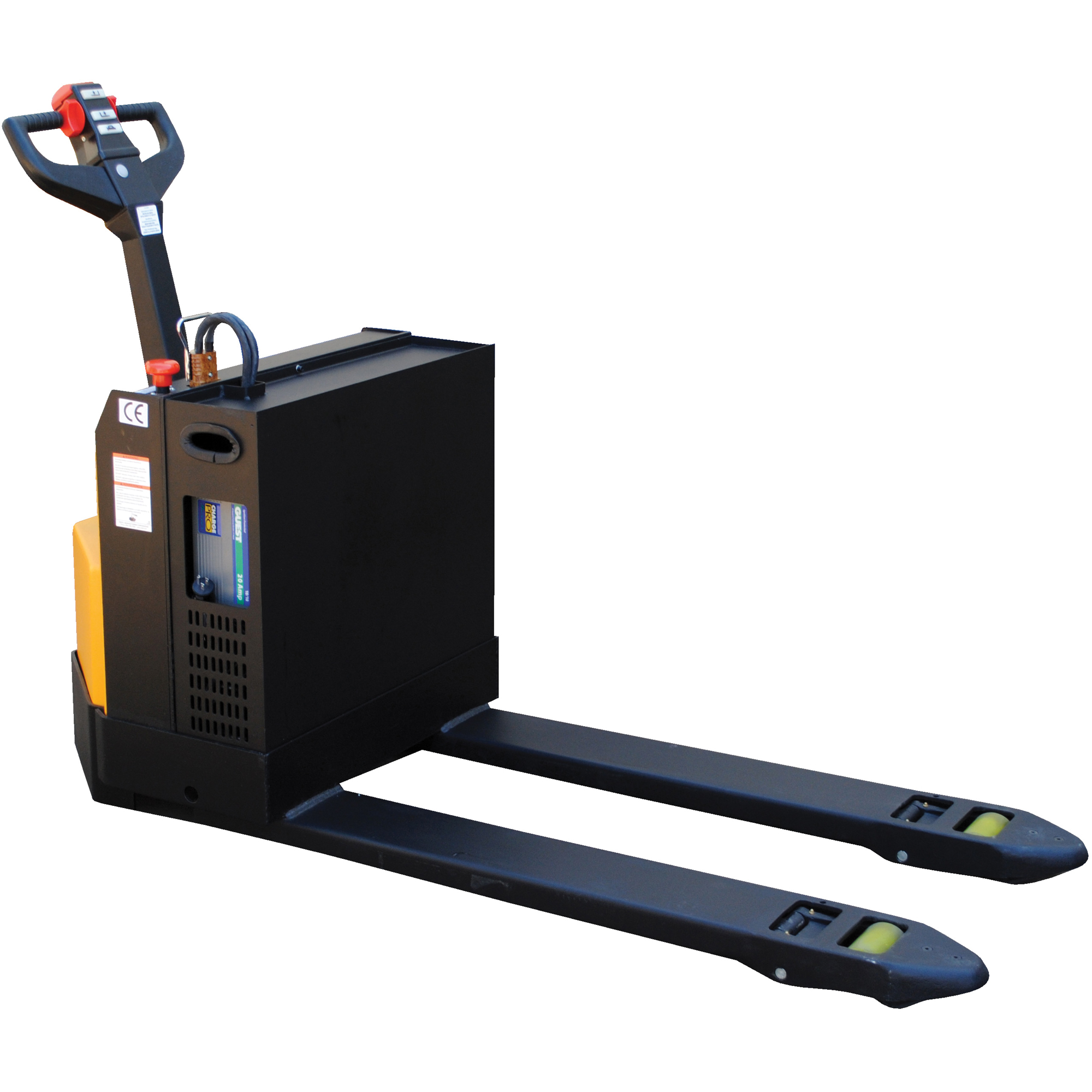 Transpalette électrique motorisé, Capacité 4500 lb, 48" lo x 30,25" la