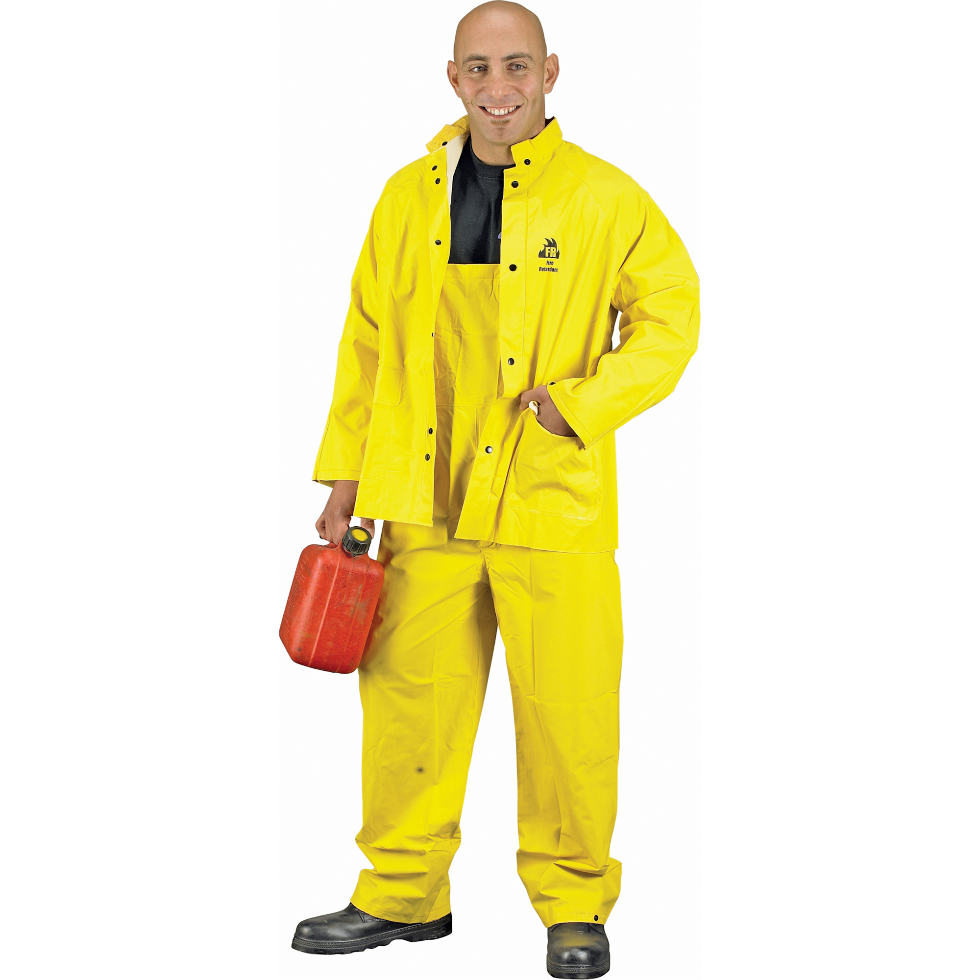 VETEMENT IMPERMEA,ECONOM,ININFLAMM,JAUNE,GRAND, Grand, Jaune haute visibilité