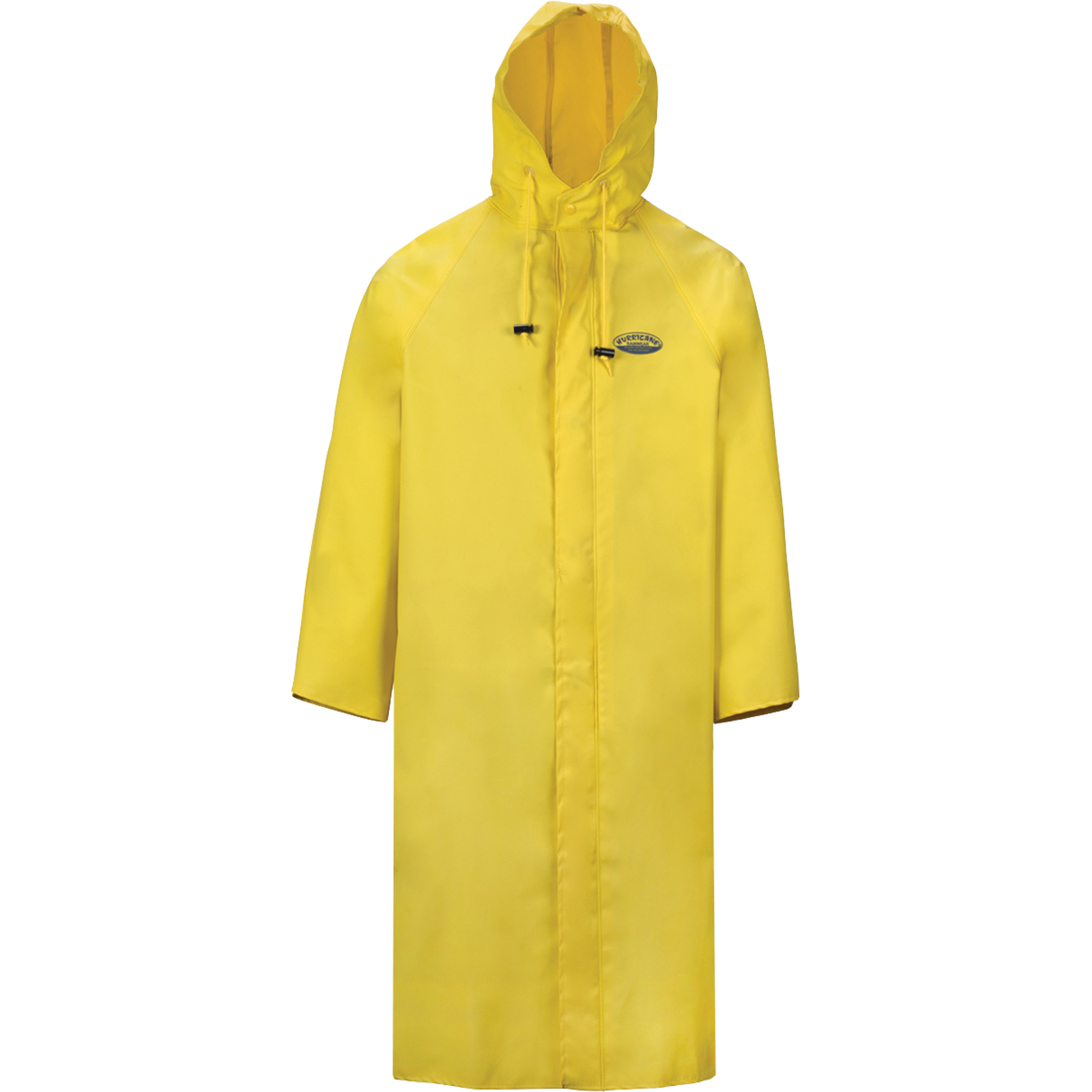Vêtements imperméables Hurricane ignifuges et résistants à l'huile, manteau de 48', 5T-Grand, Jaune