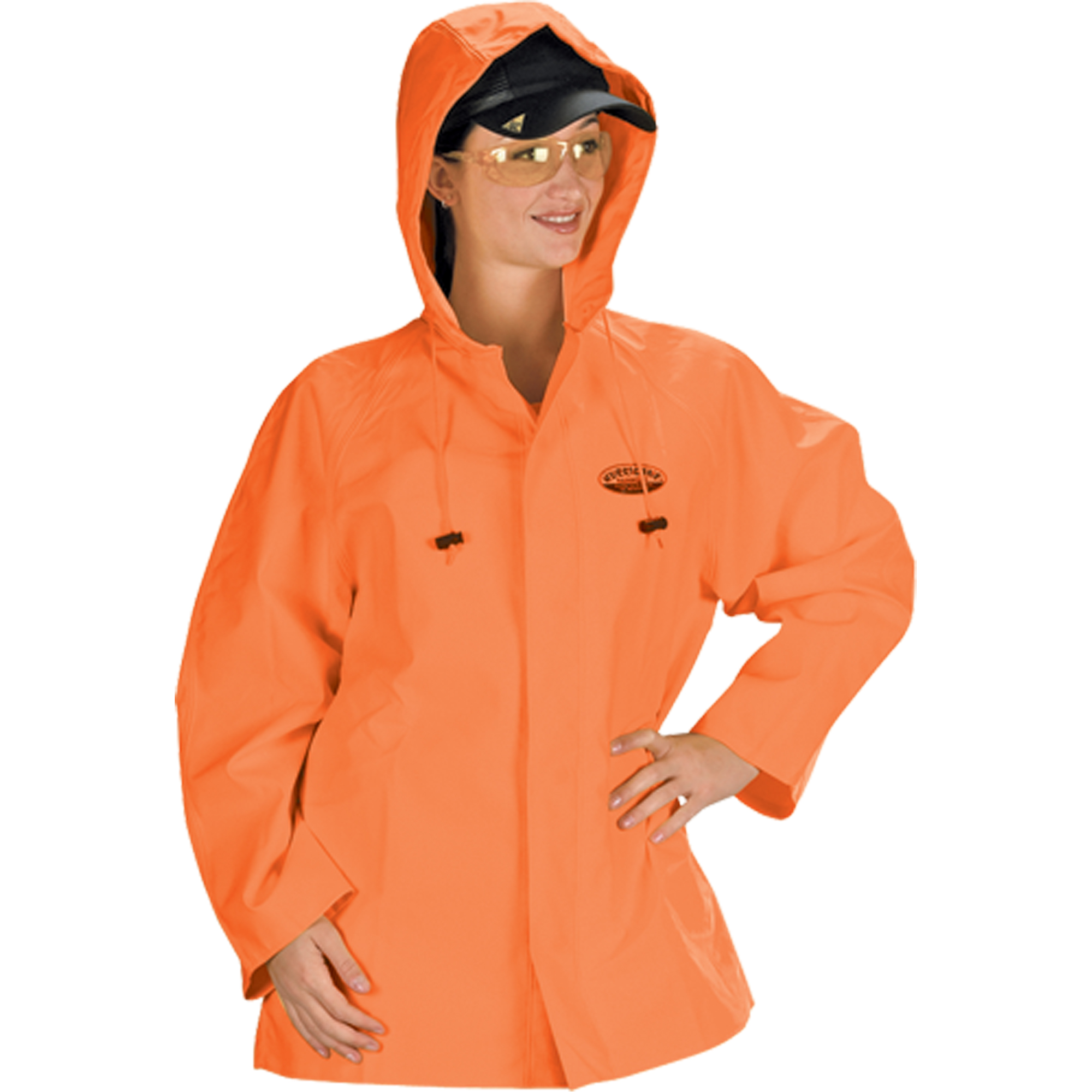 Vêtements imperméables Hurricane ignifuges et résistants à l'huile, veste, 4T-Grand, Orange haute visibilité