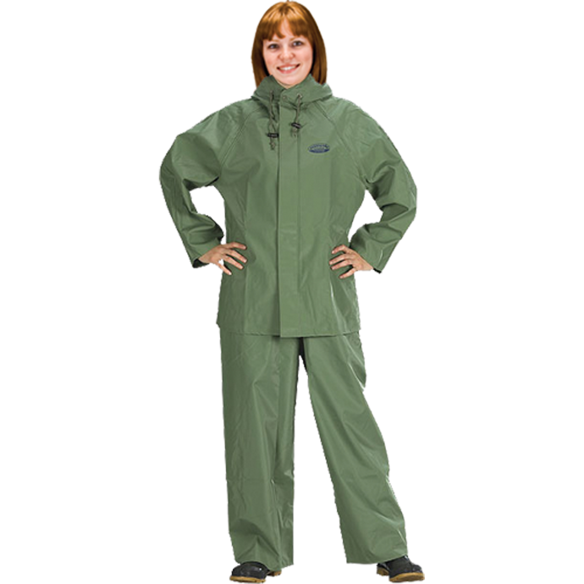 Vêtements imperméables Hurricane ignifuges et résistants à l'huile, vêtements imperméables, Grand, Vert