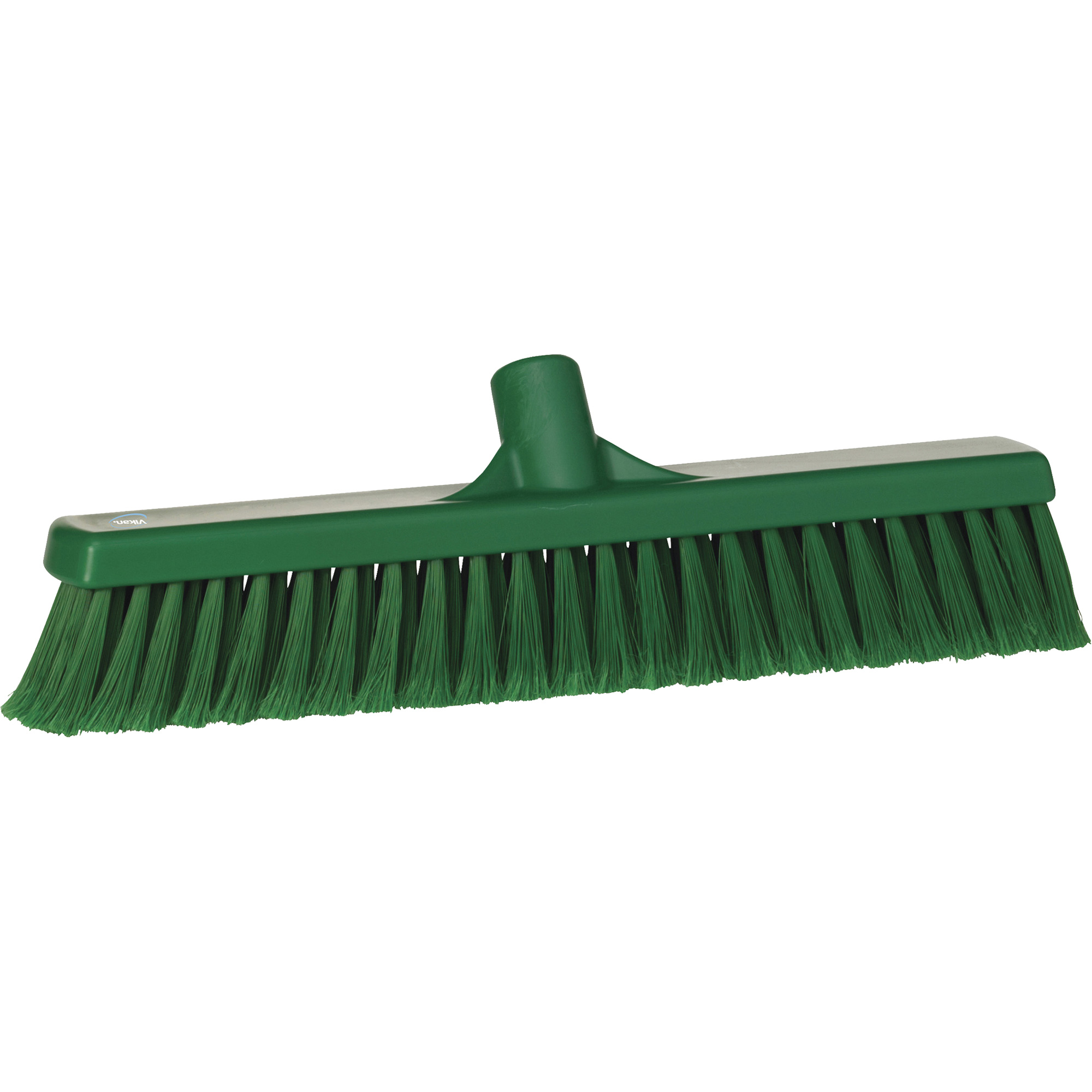 Balai-brosse pour particules fines, Crins Fin/À bout ouvrant, 16-1/4", Polypropylène, Vert