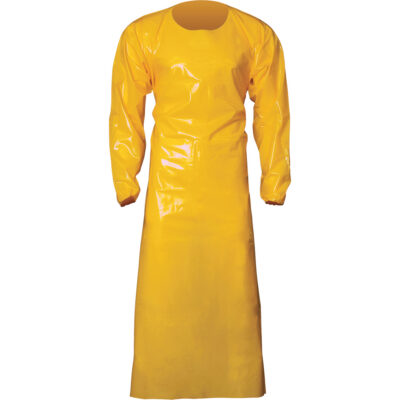 Blouse Top Dog de 6 mil, T-Grand, Jaune, Polyuréthane