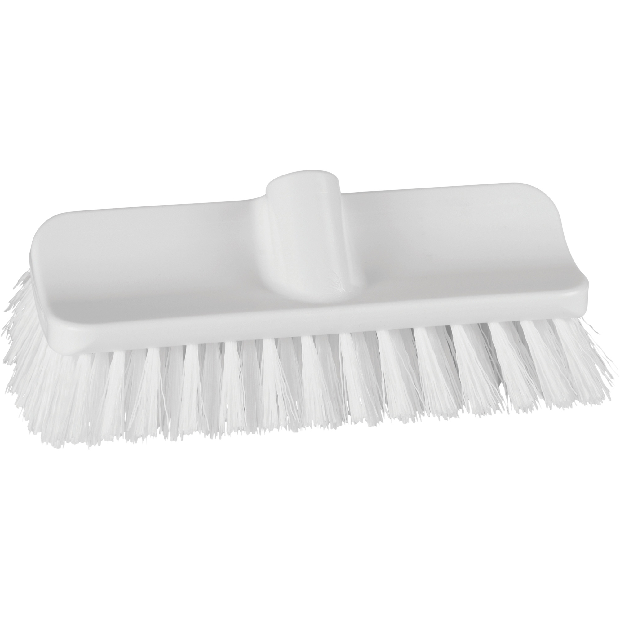 Brosse à angle double ColorCore pour surfaces hautes et basses, Soies Ferme, Longueur de 10", Blanc