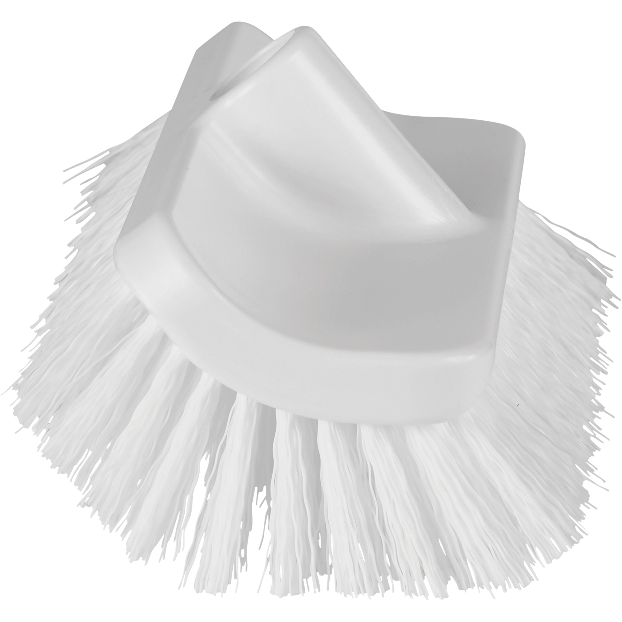 Brosse à angle double ColorCore pour surfaces hautes et basses, Soies Ferme, Longueur de 10", Blanc – Image 2