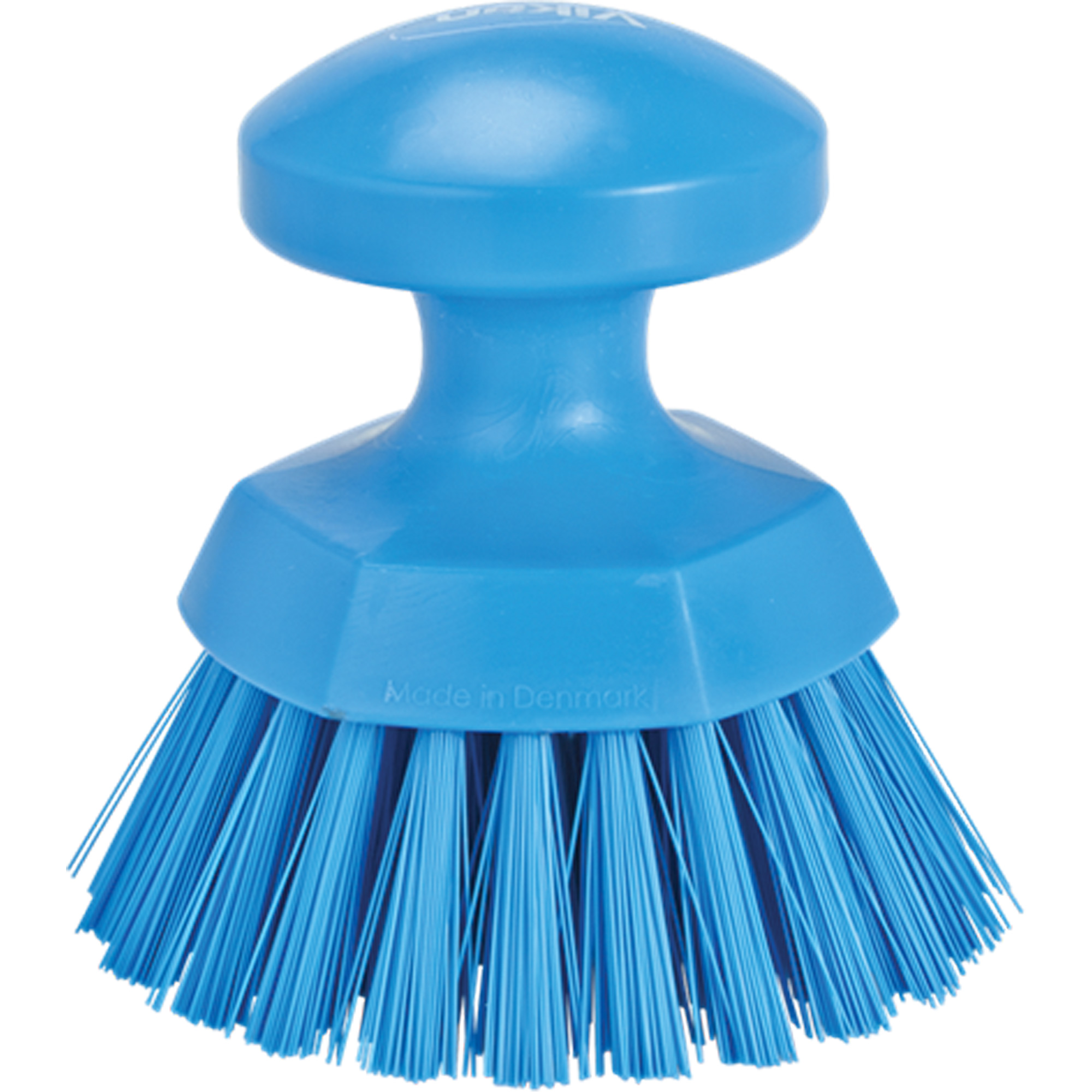 Brosse à main ronde, Soies Ferme, Longueur de 5", Bleu