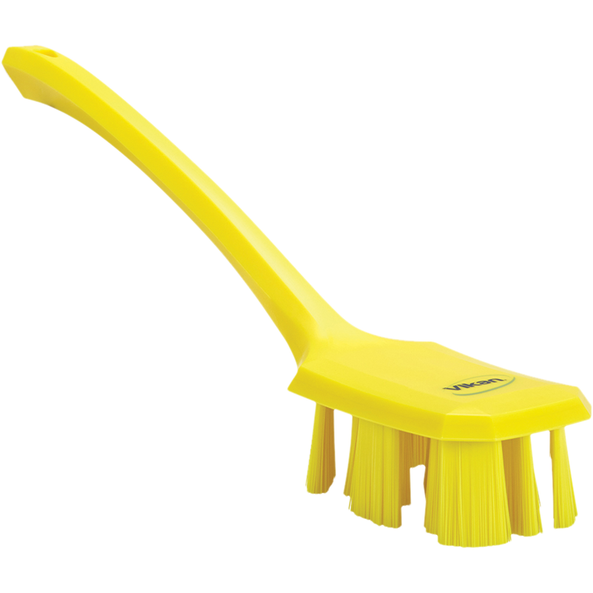 Brosse à manche long UST, Soies Ferme, Longueur de 15-1/2", Jaune