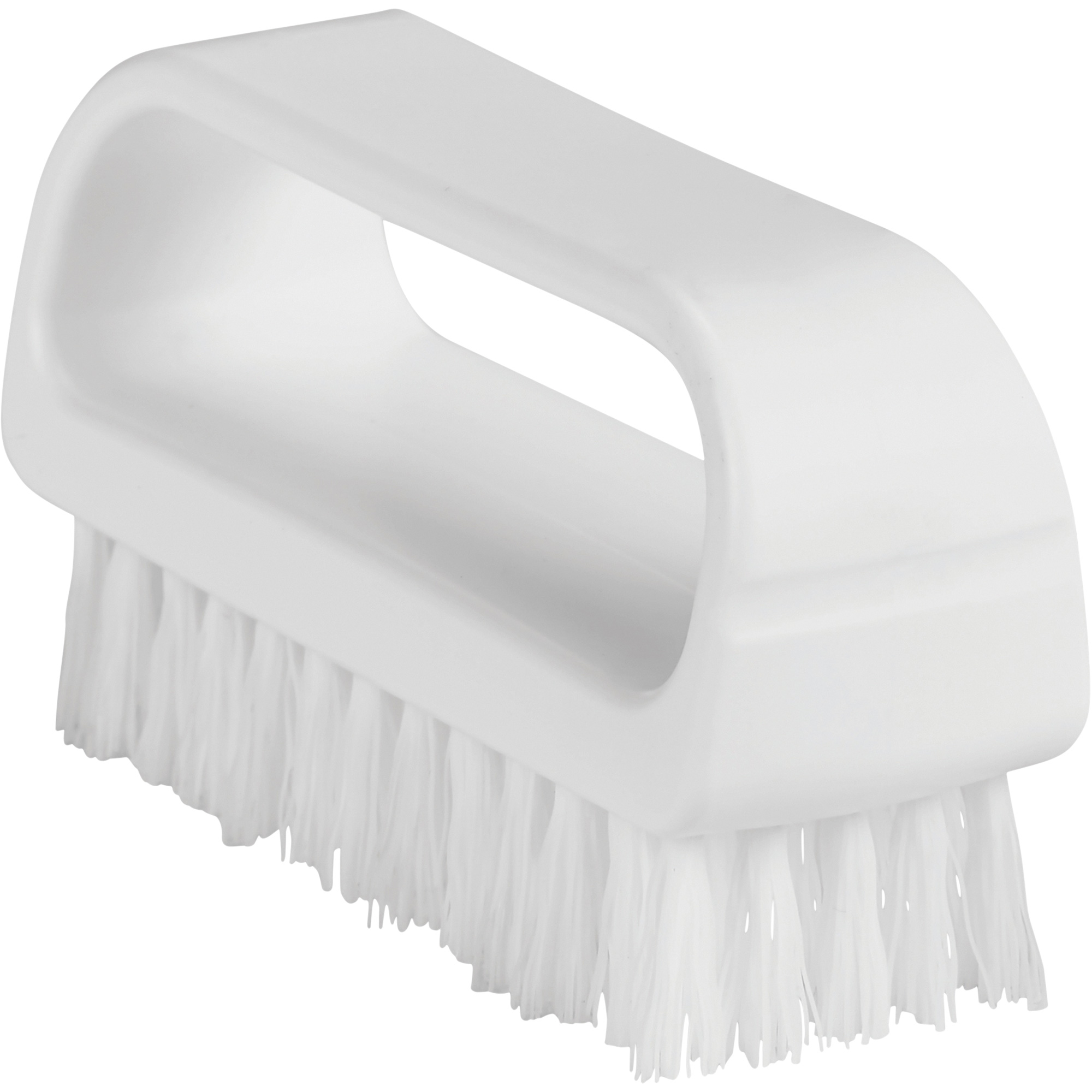 Brosse à ongles ColorCore, Soies Moyen, Longueur de 4", Blanc