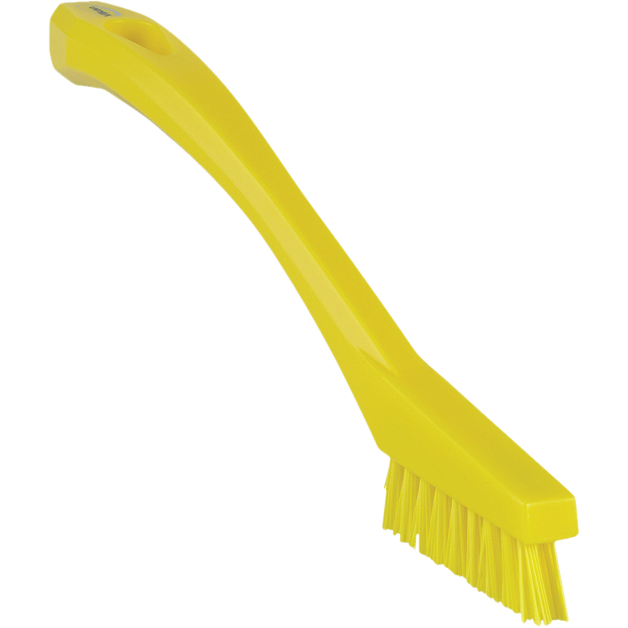 Brosse à recoins, Soies Ferme, Longueur de 8", Jaune