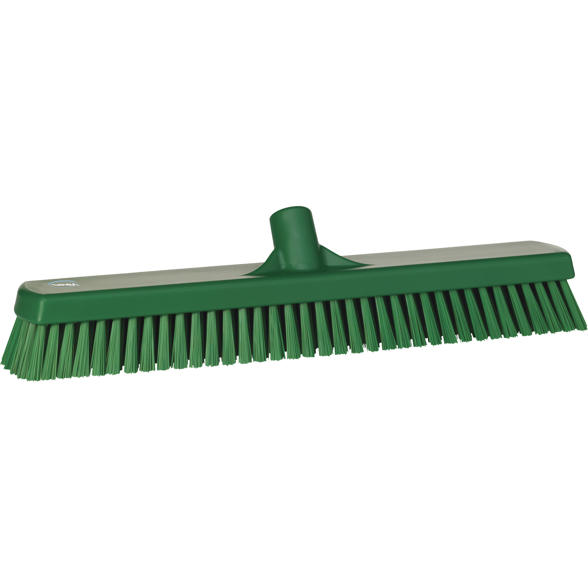 Brosse à récurer pour planchers et murs, Crins Ferme, 19", Polyester, Vert