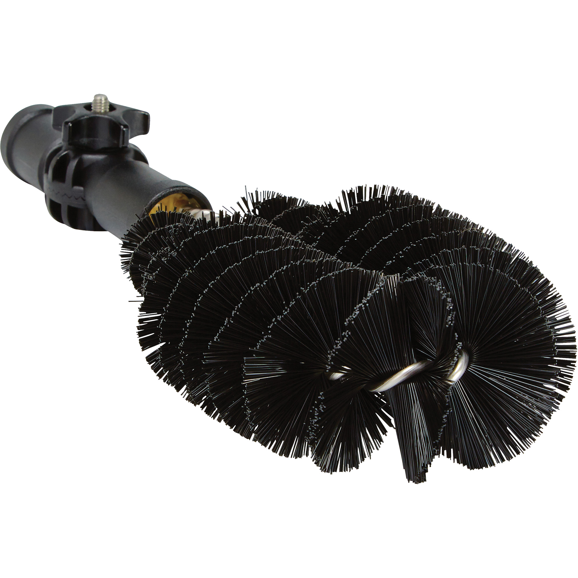 Brosse à tubes, Soies Ferme, Longueur de 11", Noir