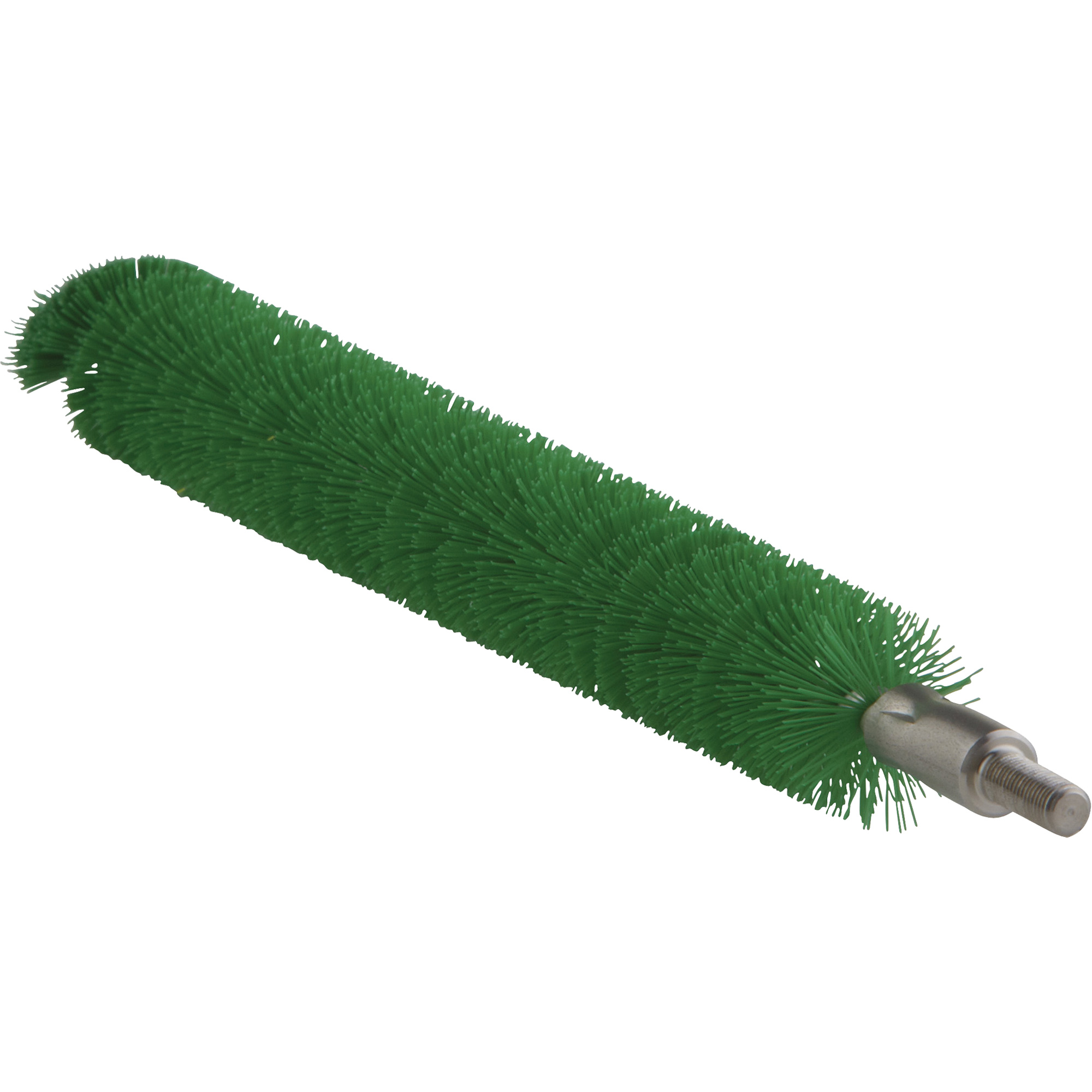 Brosse de 0,8" pour manche à tige flexible, Soies Moyen, Longueur de 8", Vert