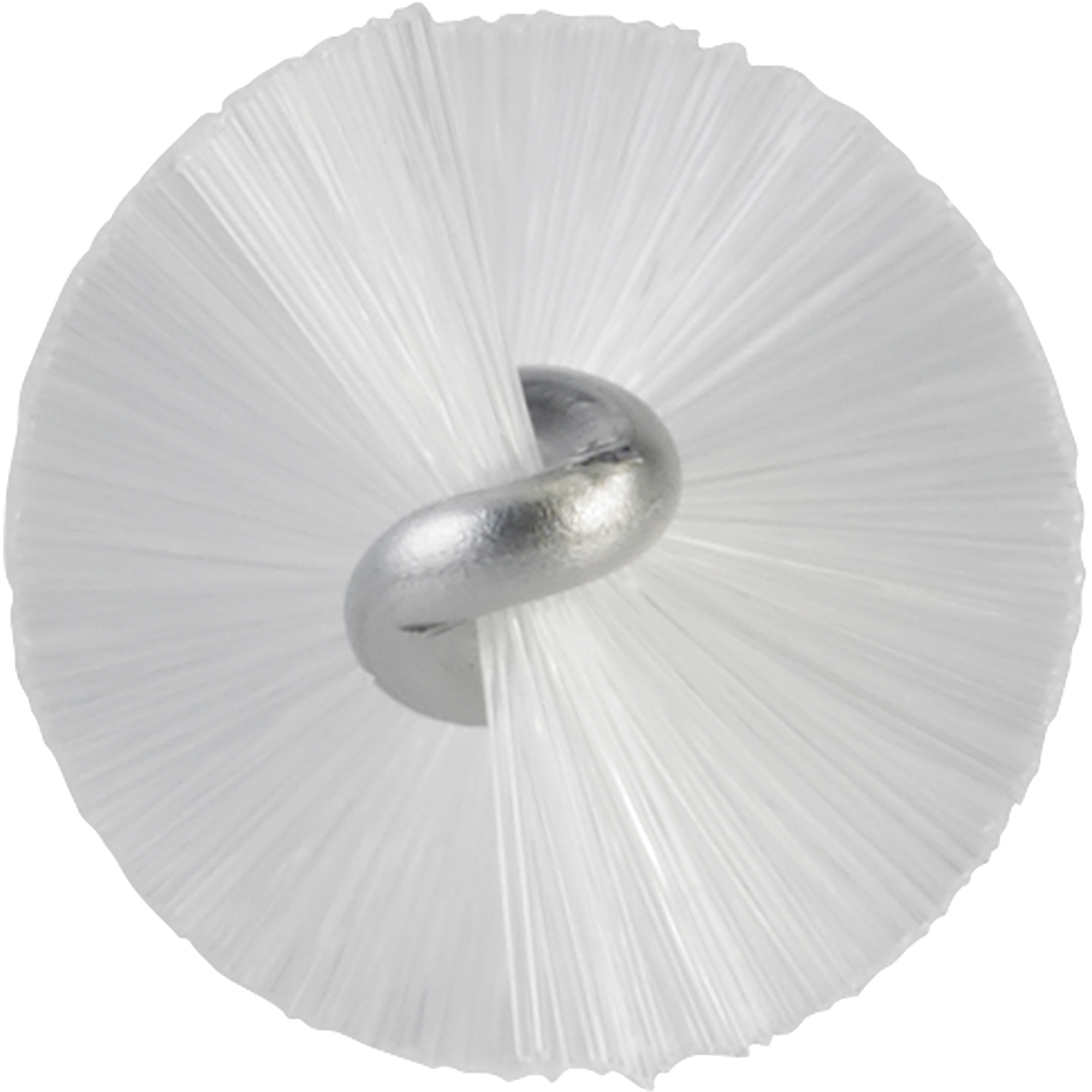 Brosse, Soies Moyen, Longueur de 20", Blanc – Image 2