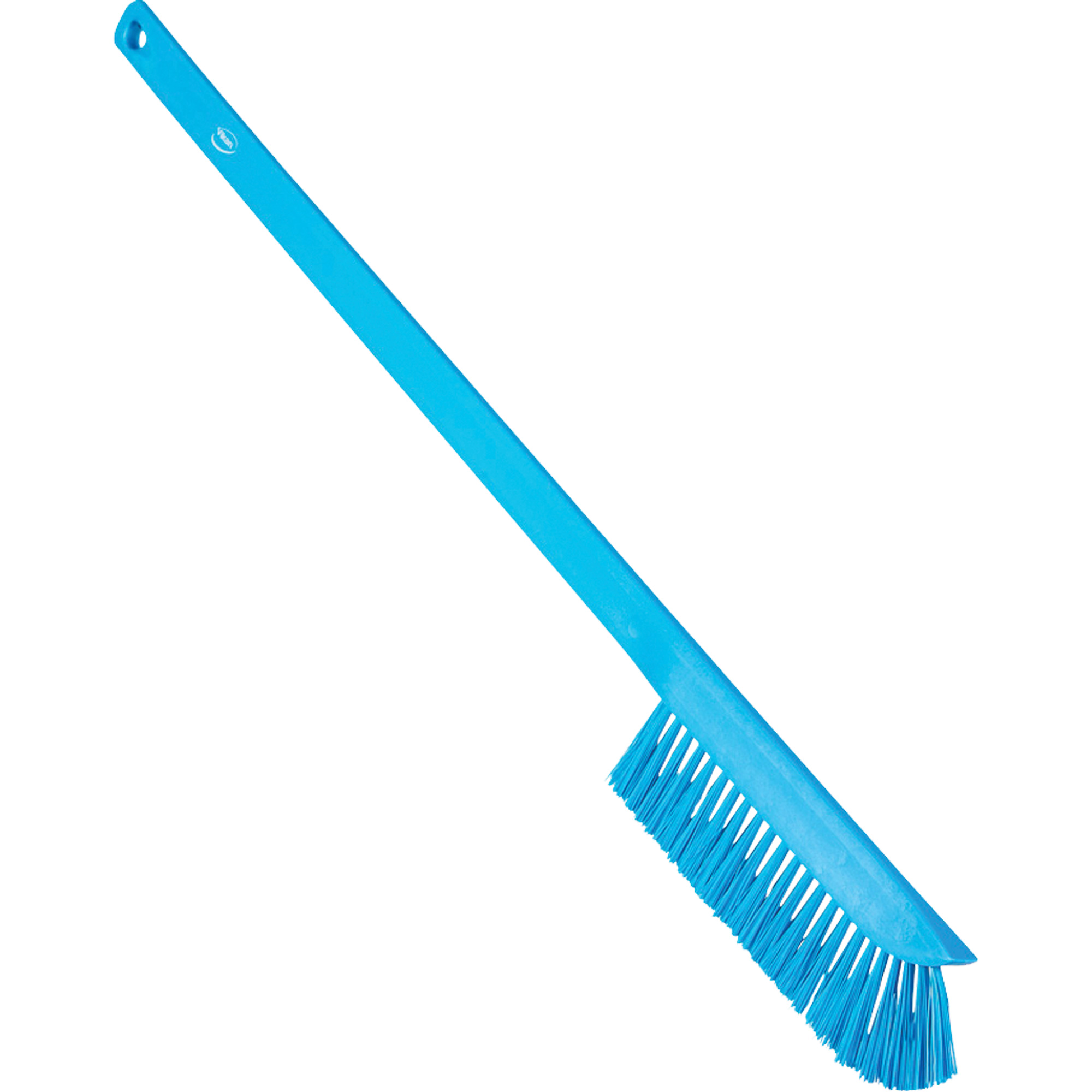 Brosse très élancée, Soies Très ferme, Longueur de 23-1/2", Bleu