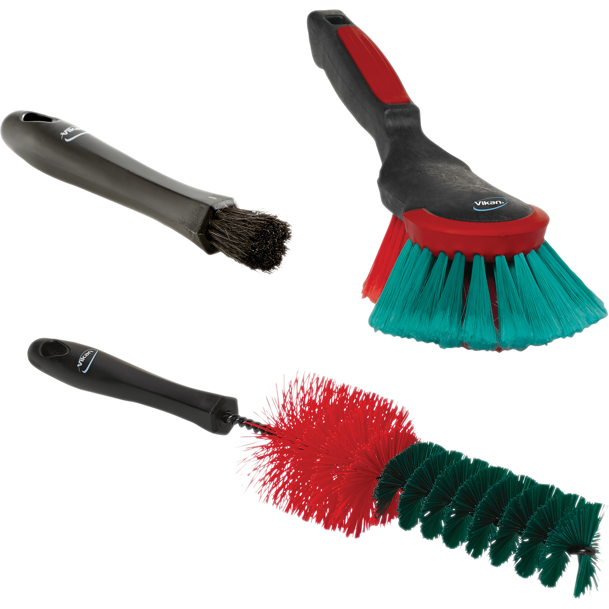 Ensemble de brosses pour l'intérieur et l'extérieur des véhicules de la série Transport