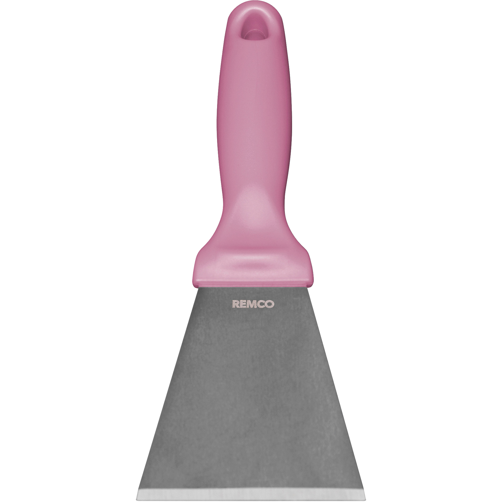 Grand racloir en acier inoxydable, Rose, 3" la x 9" lo