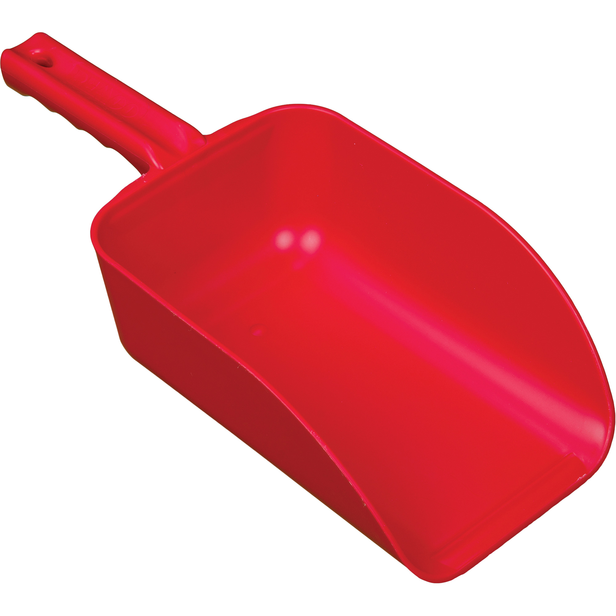 Grande pelle à main, Plastique, Rouge, 82 oz
