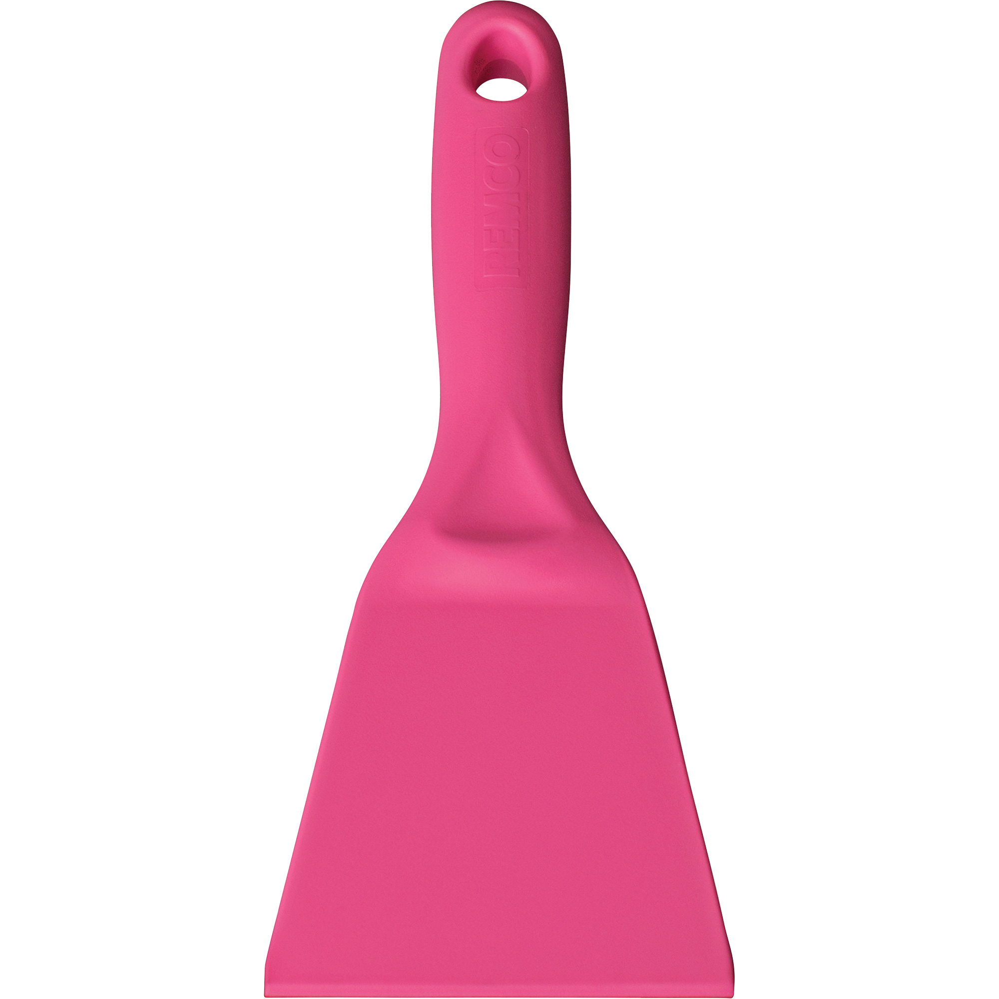 Grattoir en plastique, Rose, 3" la x 8" lo