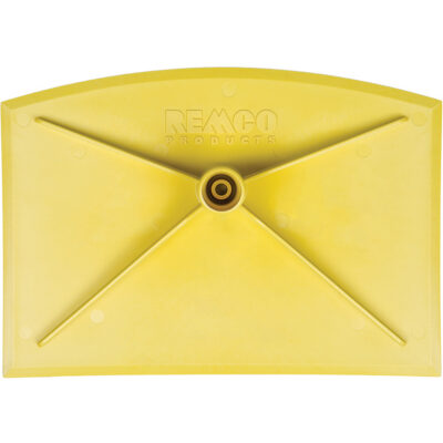 Grattoir hygiénique de qualité alimentaire, Jaune, 8" la x 11-1/4" lo