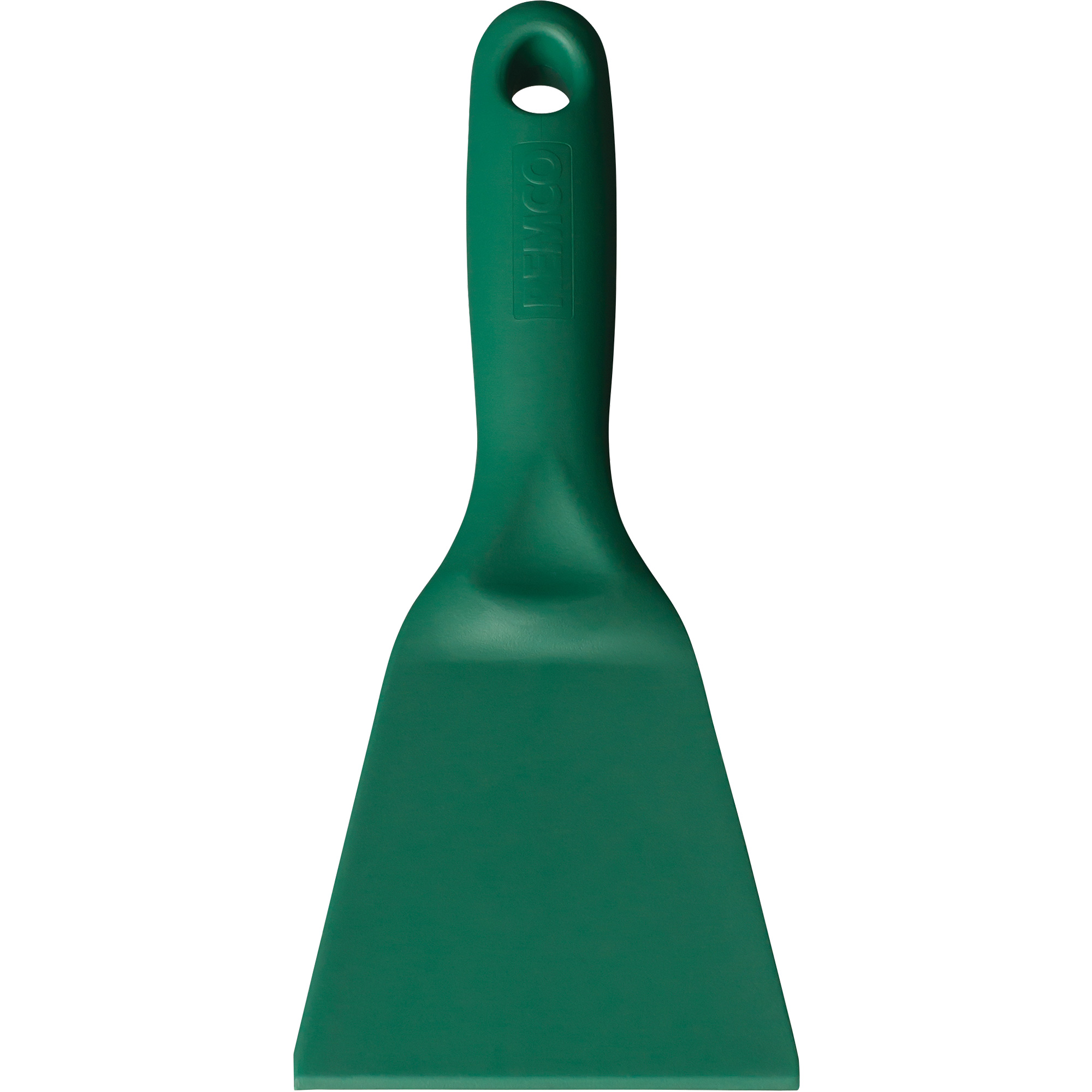 Grattoir perceptible par détecteur de métal, Vert, 3" la x 8" lo