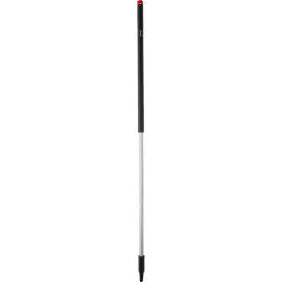 Manche de la série Transport, Aluminium/Polypropylène, Ergonomique, Pointe Filetage européen, 1-1/4" dia, 59" lo