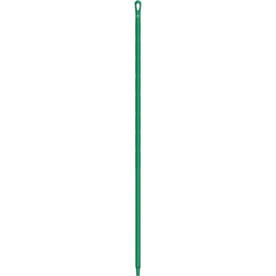 Manche ultra hygiénique, Balai/Brosse/Support à tampon/Grattoir/Raclette, Vert, Ergonomique, 67" lo