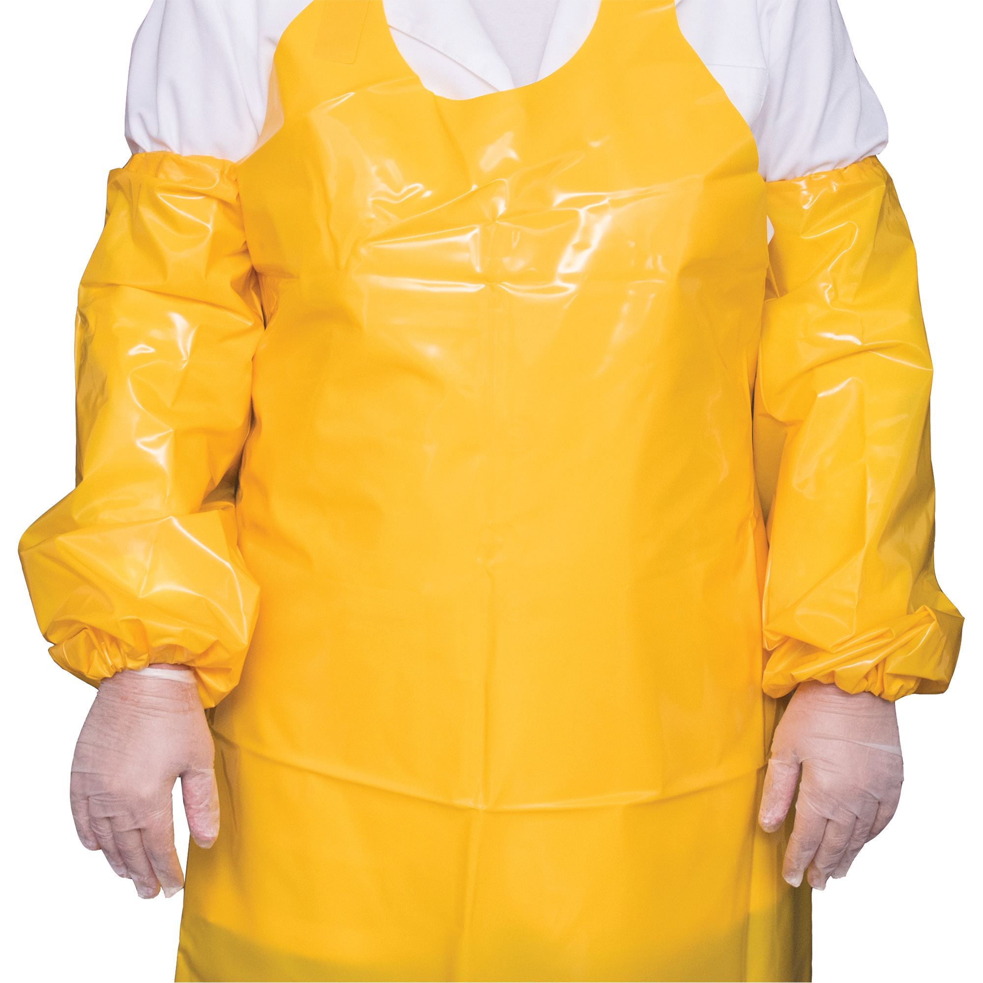 Manchettes Top Dog, 18", Polyuréthane, Jaune