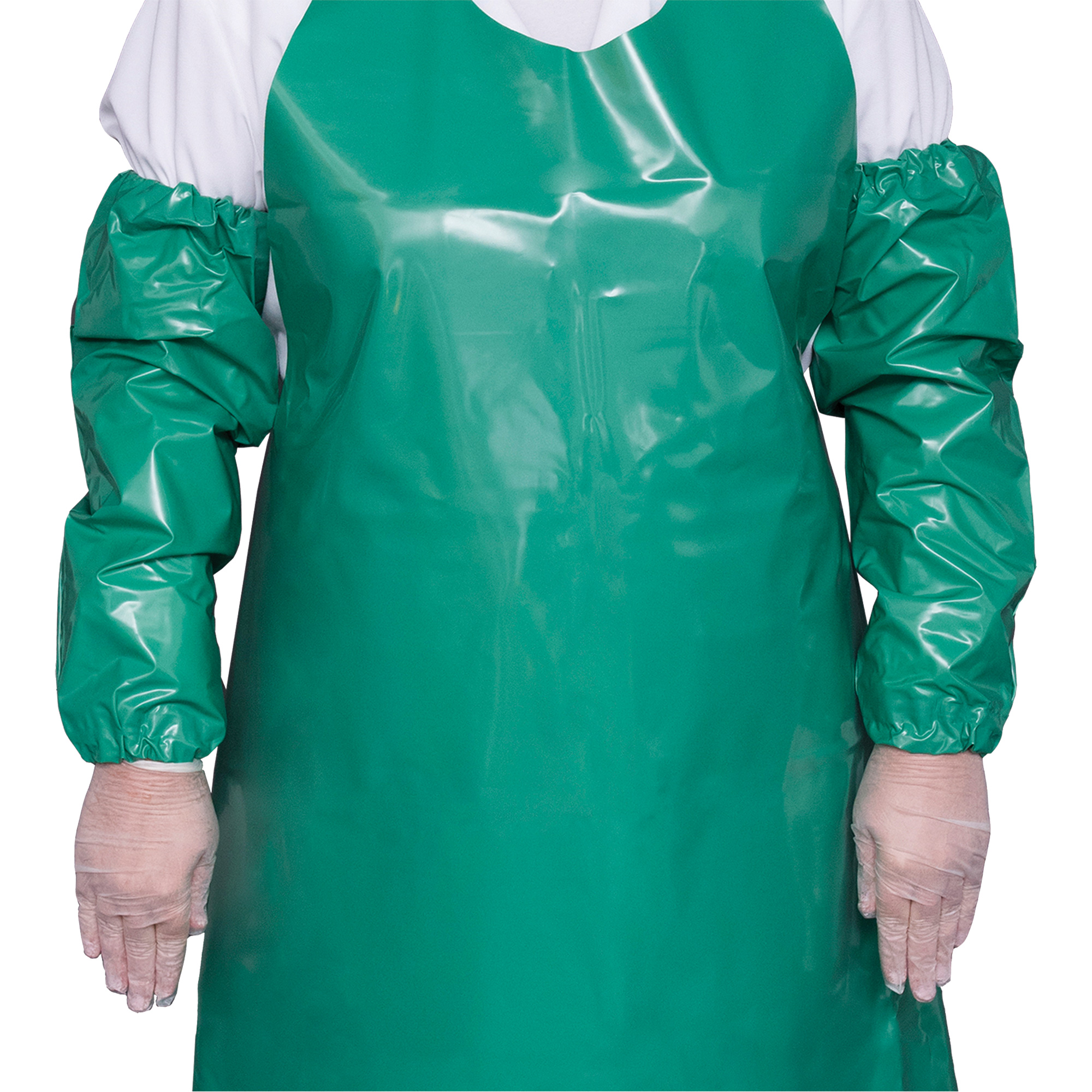 Manchettes Top Dog, 18", Polyuréthane, Vert