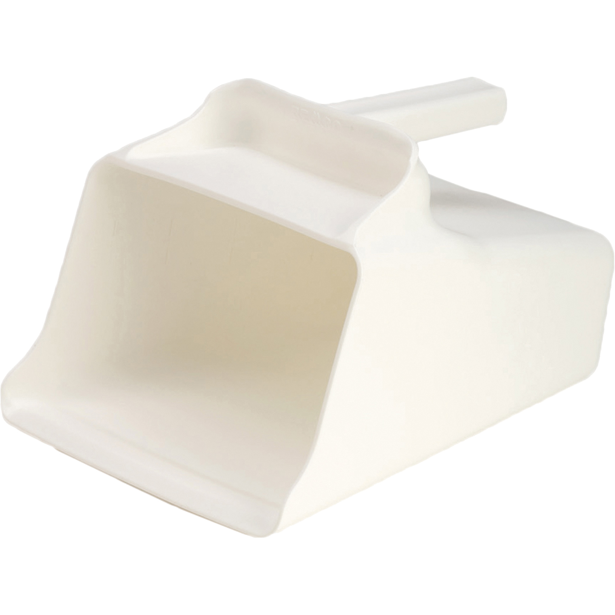 Méga pelle à main, Plastique, Blanc, 128 oz.
