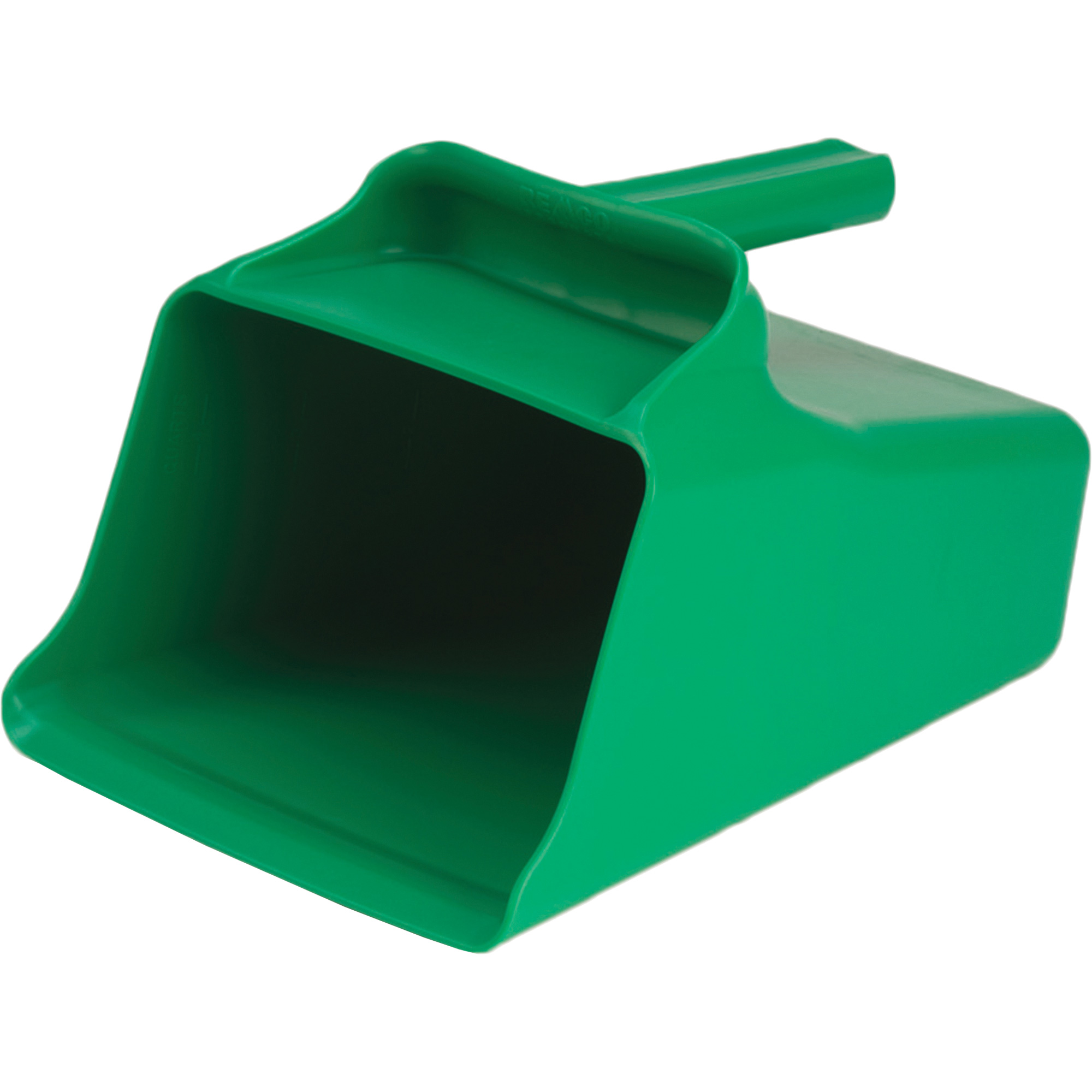 Méga pelle à main, Plastique, Vert, 128 oz.