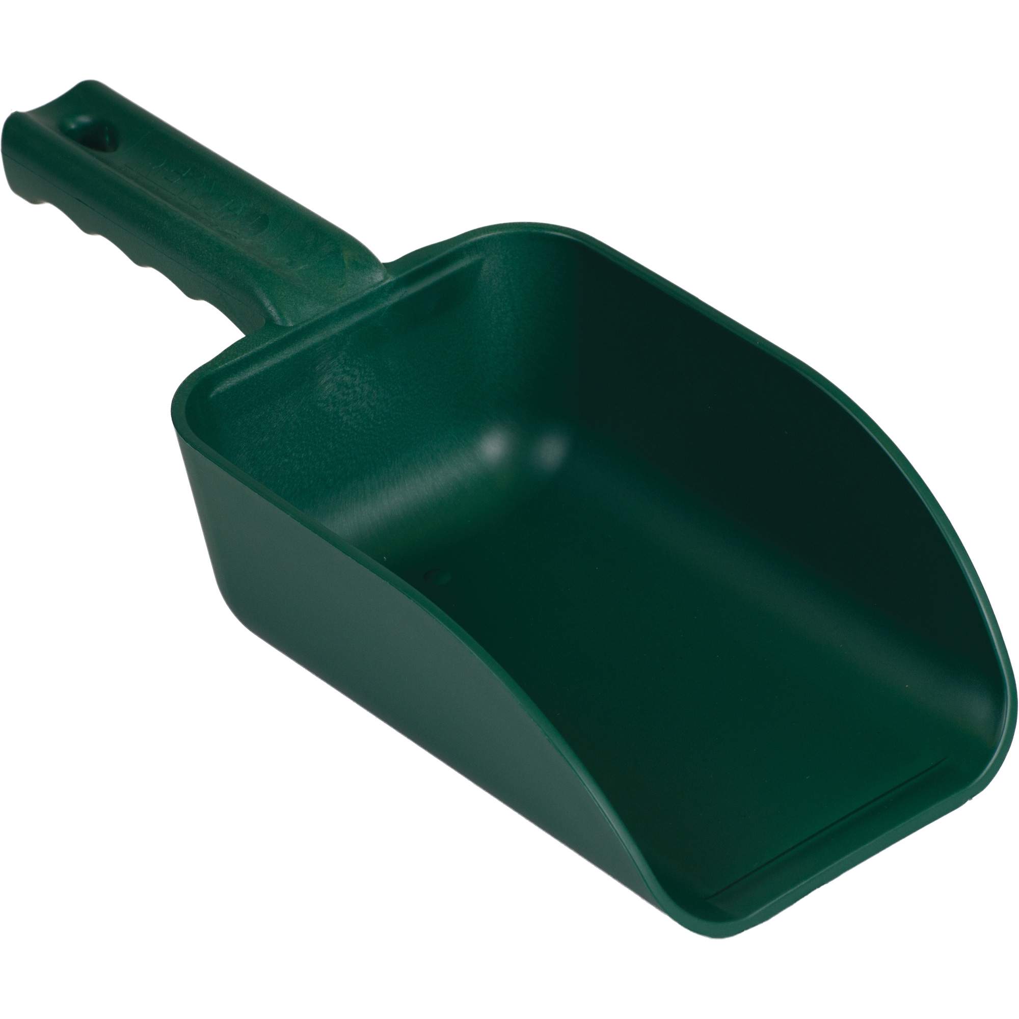 Pelle à main perceptible par détecteur de métal, Plastique, Vert, 32 oz