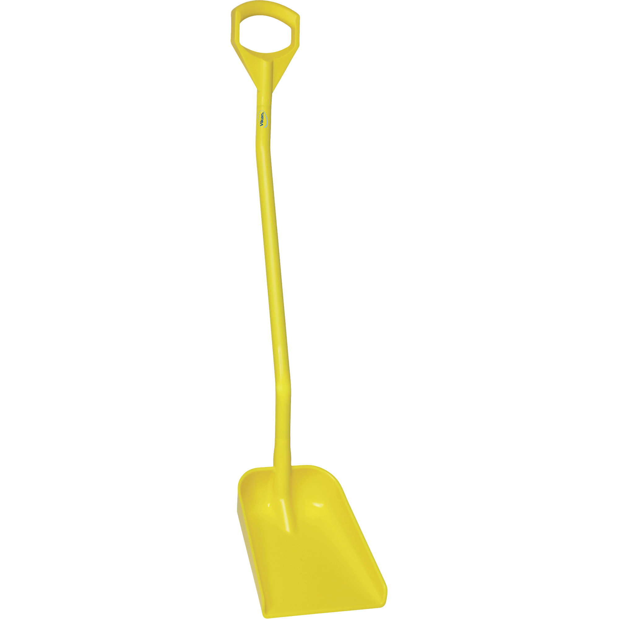 Pelle ergonomique à lame réduite, Longueur de 50", Plastique, Jaune