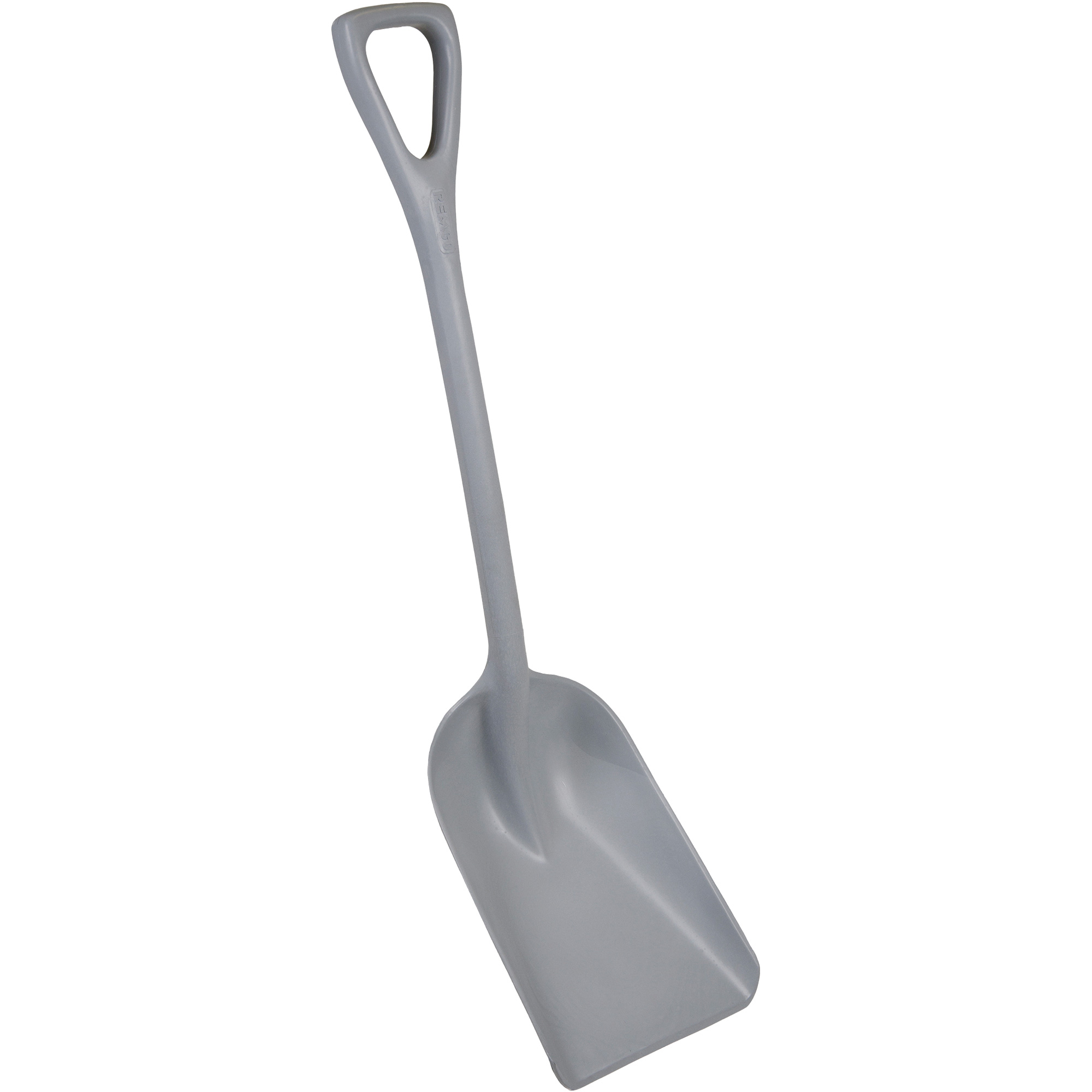 Pelle monobloc perceptible par détecteur de métal, Lame 10" x 14", Longueur de 37-1/2", Plastique, Gris