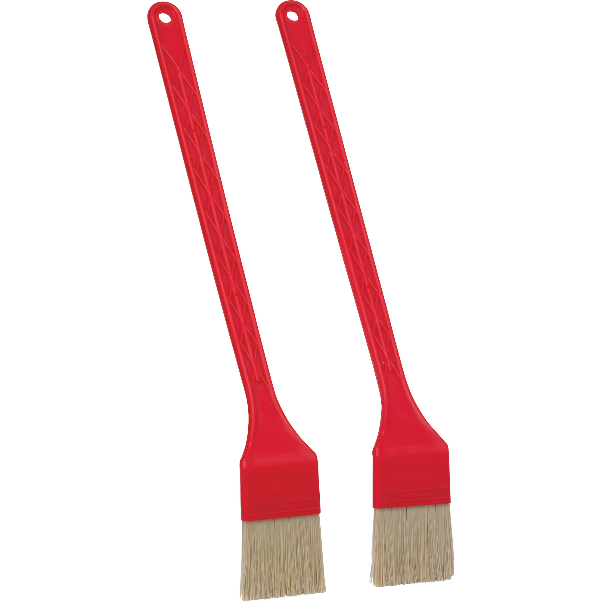 Pinceau pour grille-pain, Longueur de 15-1/2", Rouge