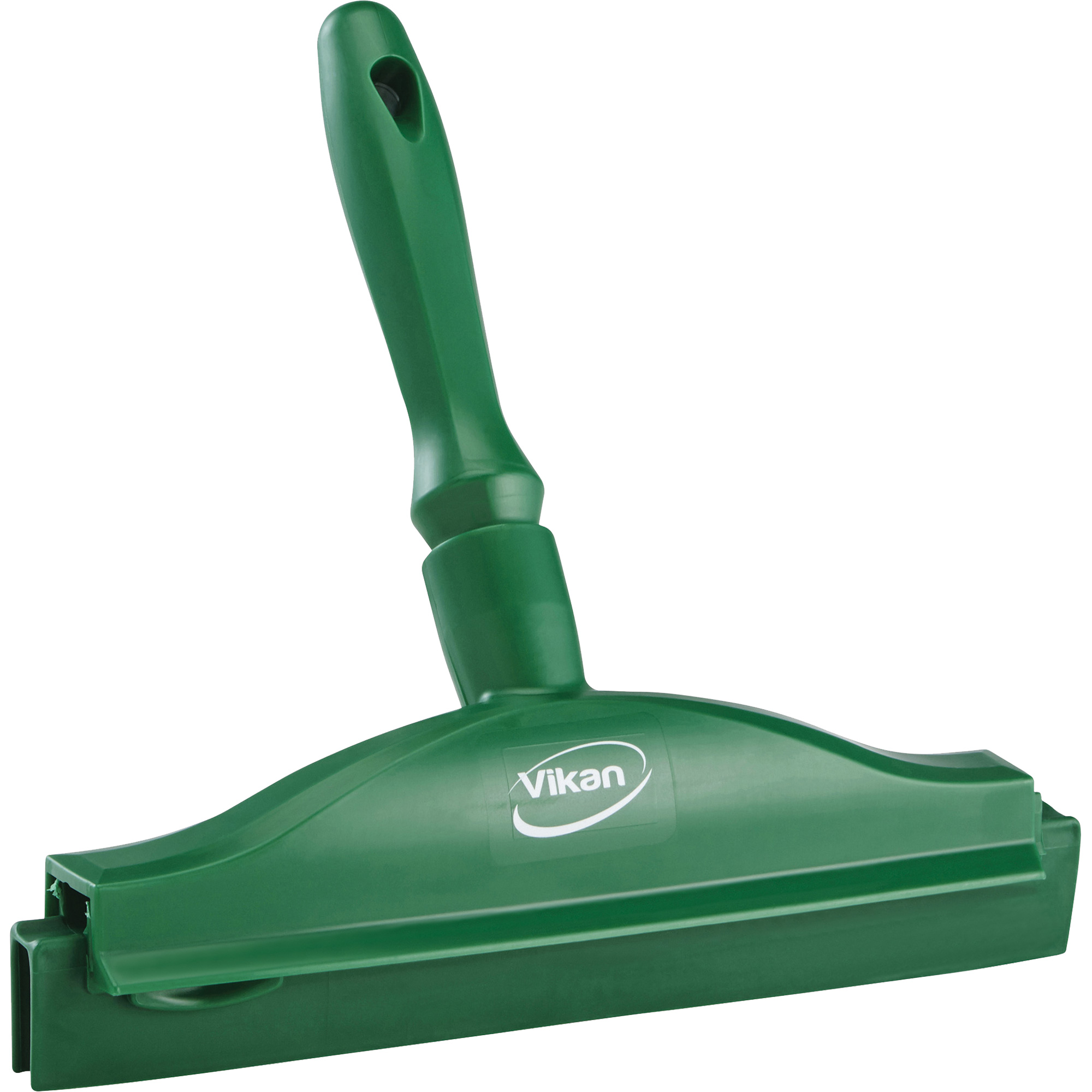 Raclette à lame double ultra hygiénique, 10", Vert