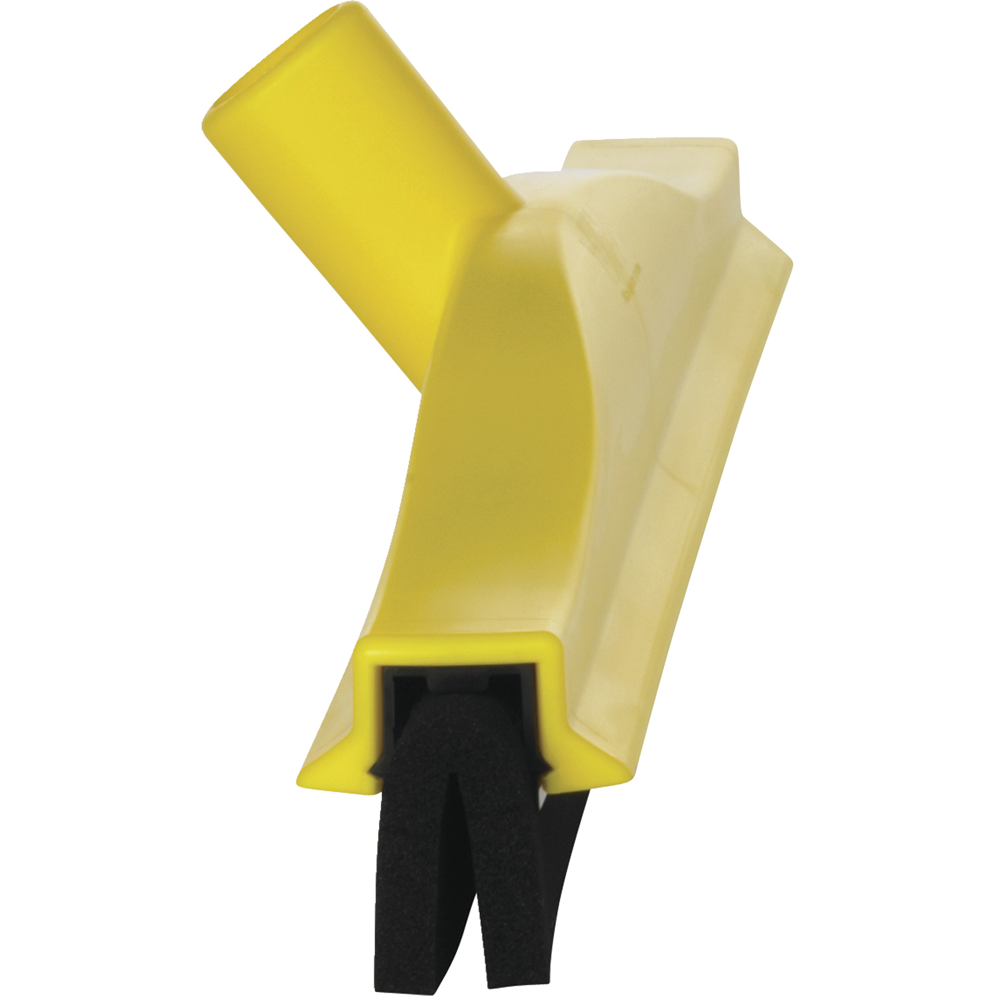 Raclette en mousse à tête fixe, 16", Jaune
