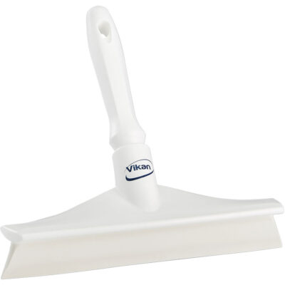 Raclette ultra hygiénique pour paillasse, 10", Blanc