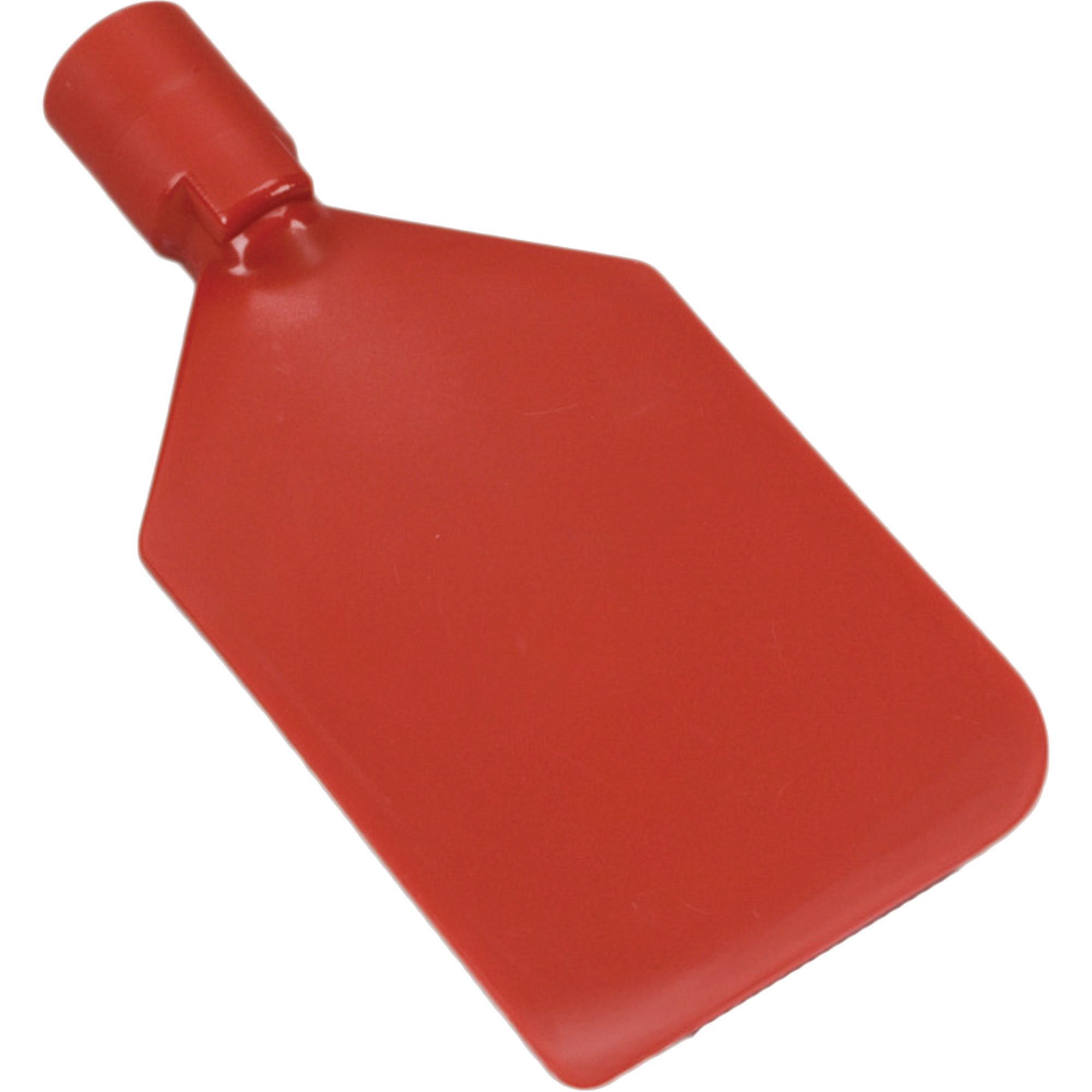 Racloir/palette rigide, Rouge, 4-1/2" la x 8-3/4" lo