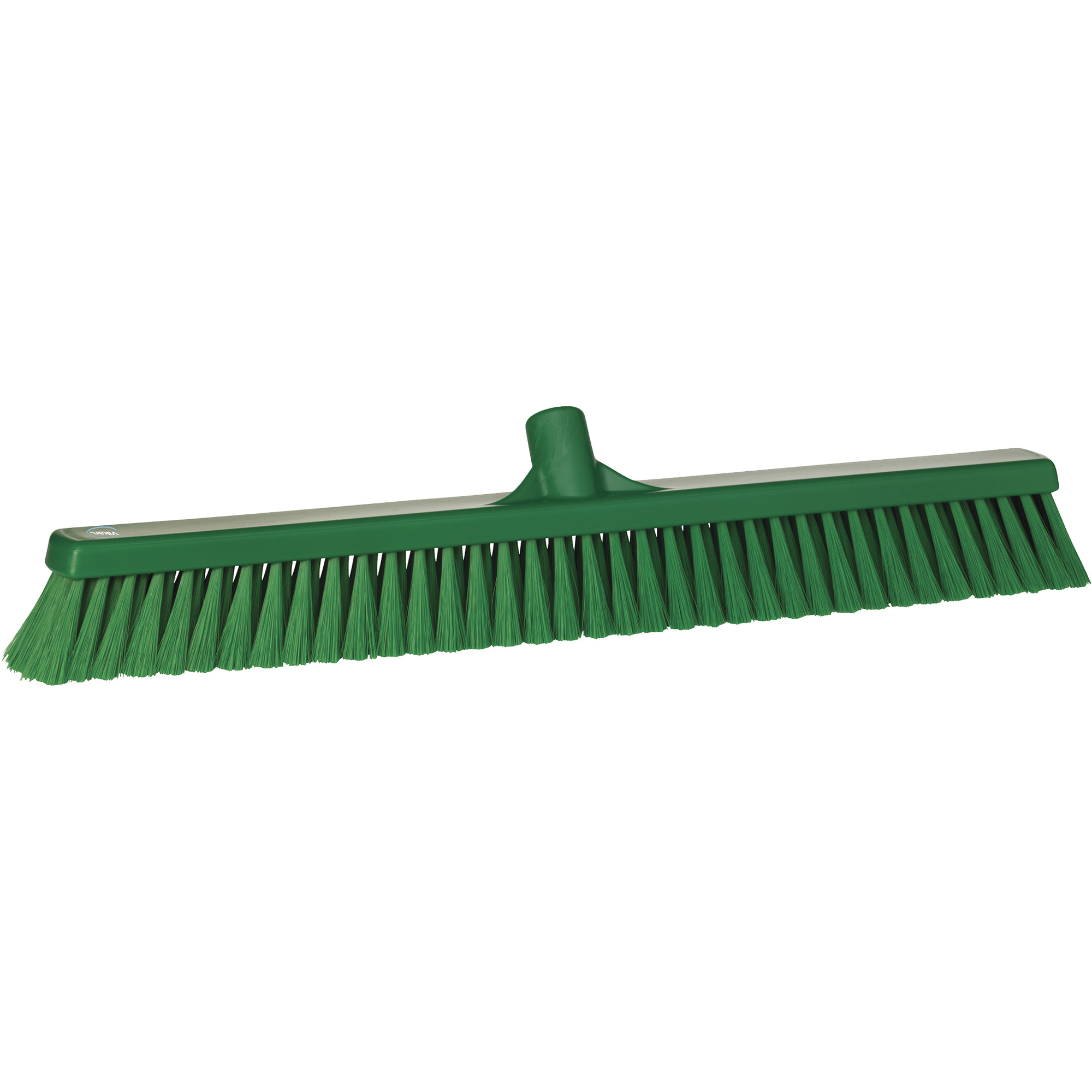 Tête de balai-brosse pour petites particules, Crins Fin, 24", Polyester, Vert